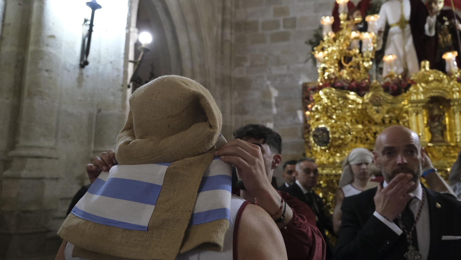 Prendimiento en la Semana Santa de Almería 2025