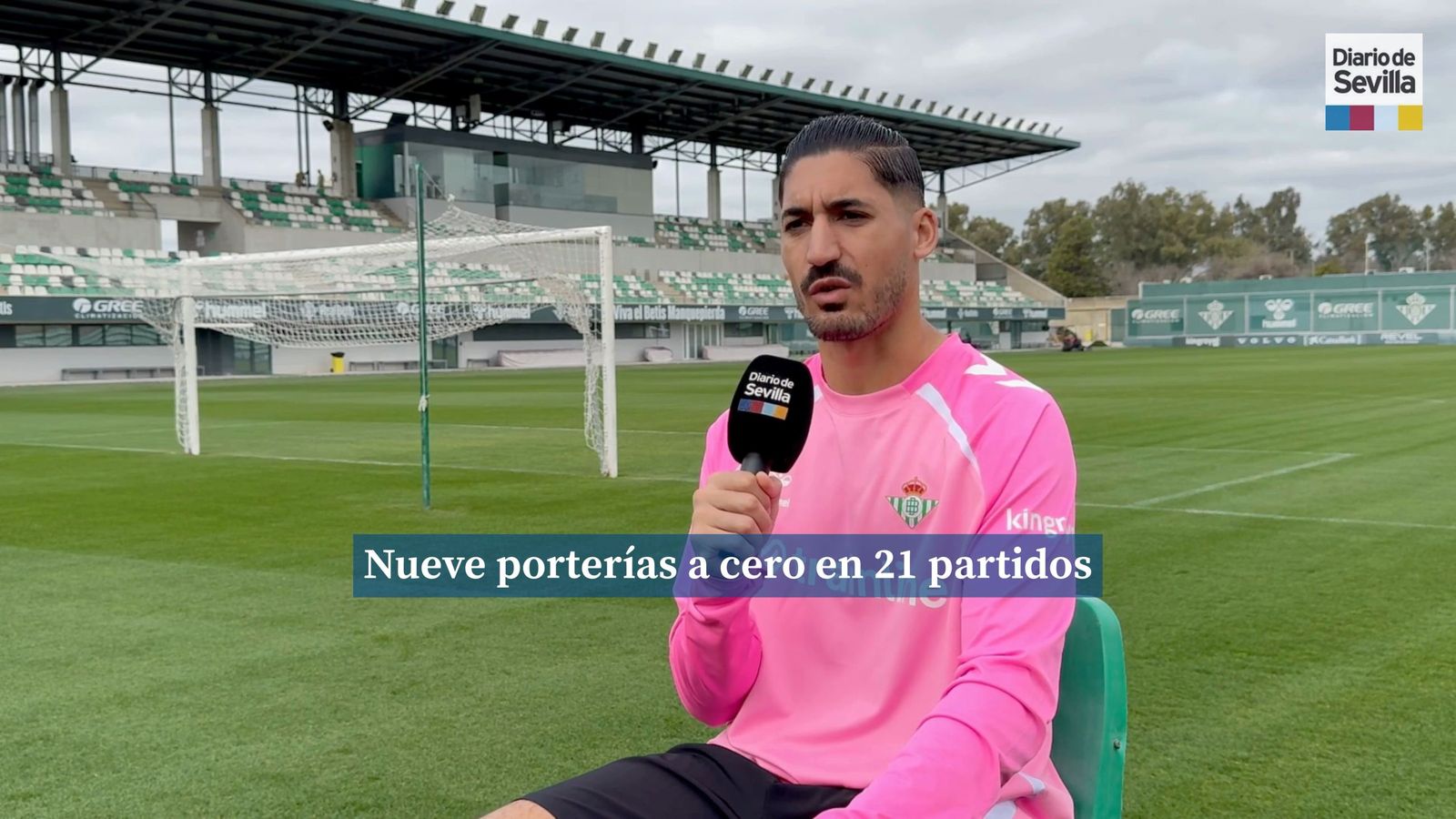 Álvaro Valles habla sobre sus porterías a cero.