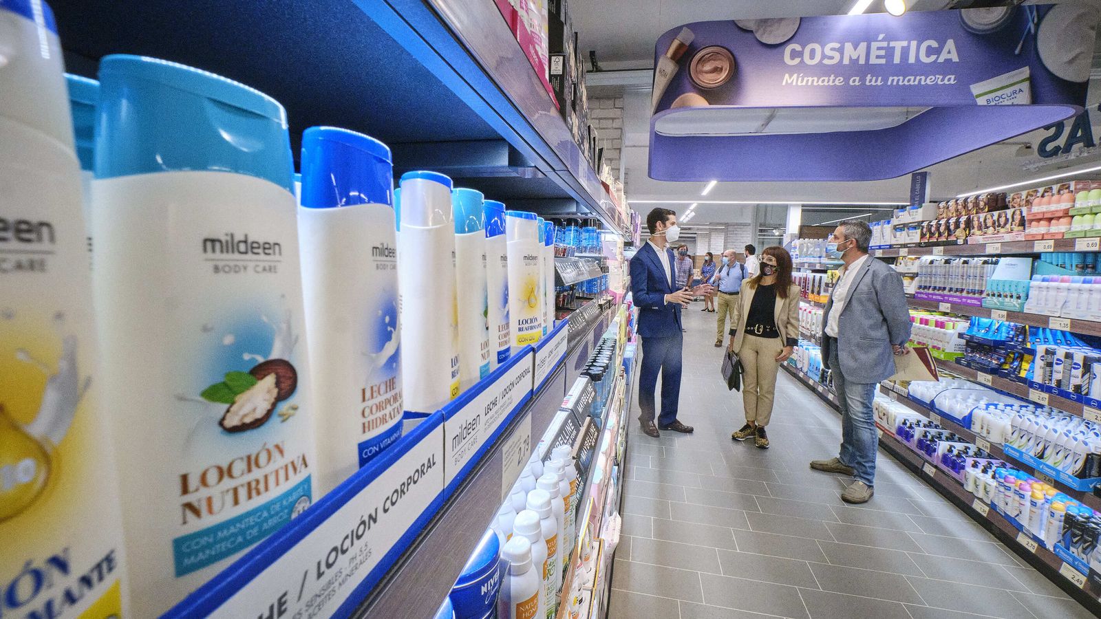 Un supermercado en Cádiz.