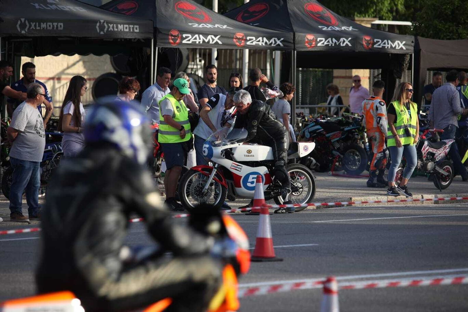 Ambiente motero del viernes del Gran Premio de MotoGP en Jerez