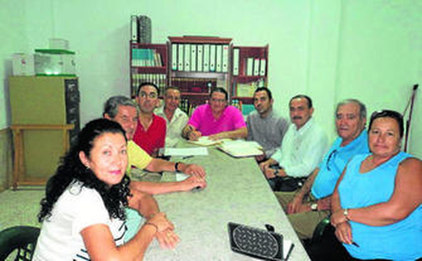 Imagen de una asamblea de la federación Sagrado Corazón.