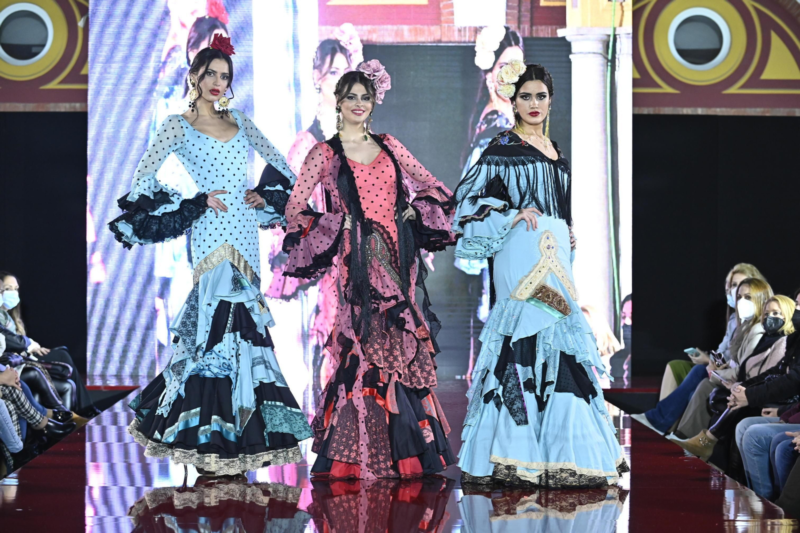 El desfile de Aurora Gaviño en Pasarela Huelva Flamenca 2022, todas las fotos