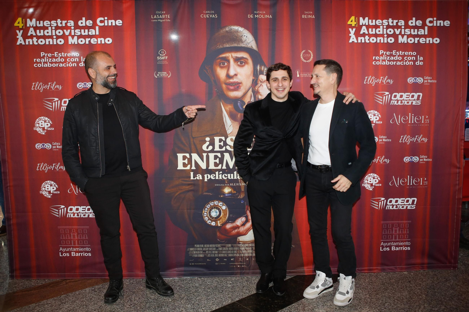Las fotos del preestreno de la película de Alexis Morante sobre Gila en Los Barrios