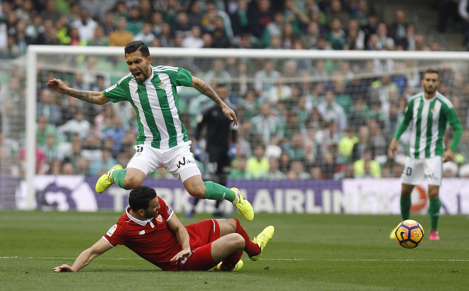 El Betis-Sevilla, en imágenes