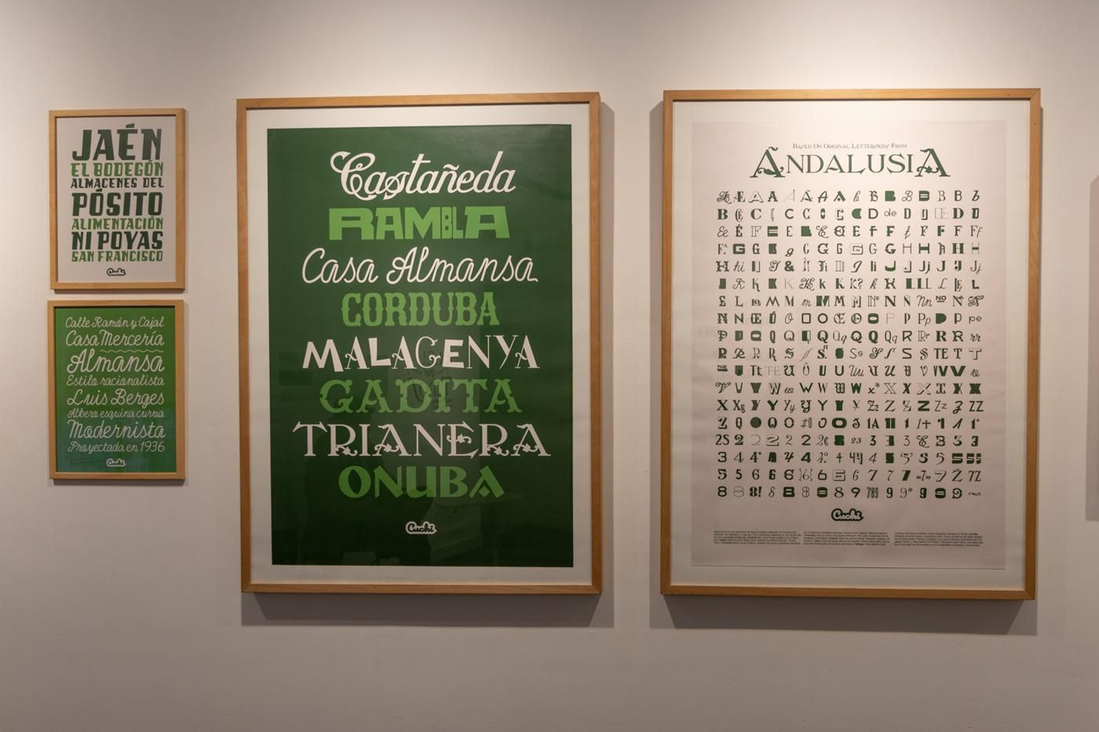 Todo lo que siempre quisiste saber sobre la tipografía andaluza en esta exposición de Carlos Campos que puedes ver en la Escuela de Arte José Nogué