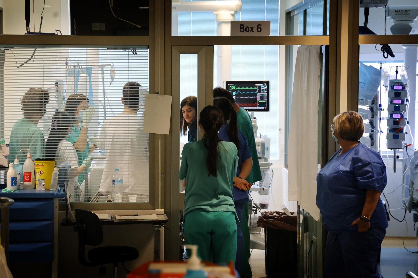 Imágenes de la UCI del Hospital Infanta Elena en Huelva