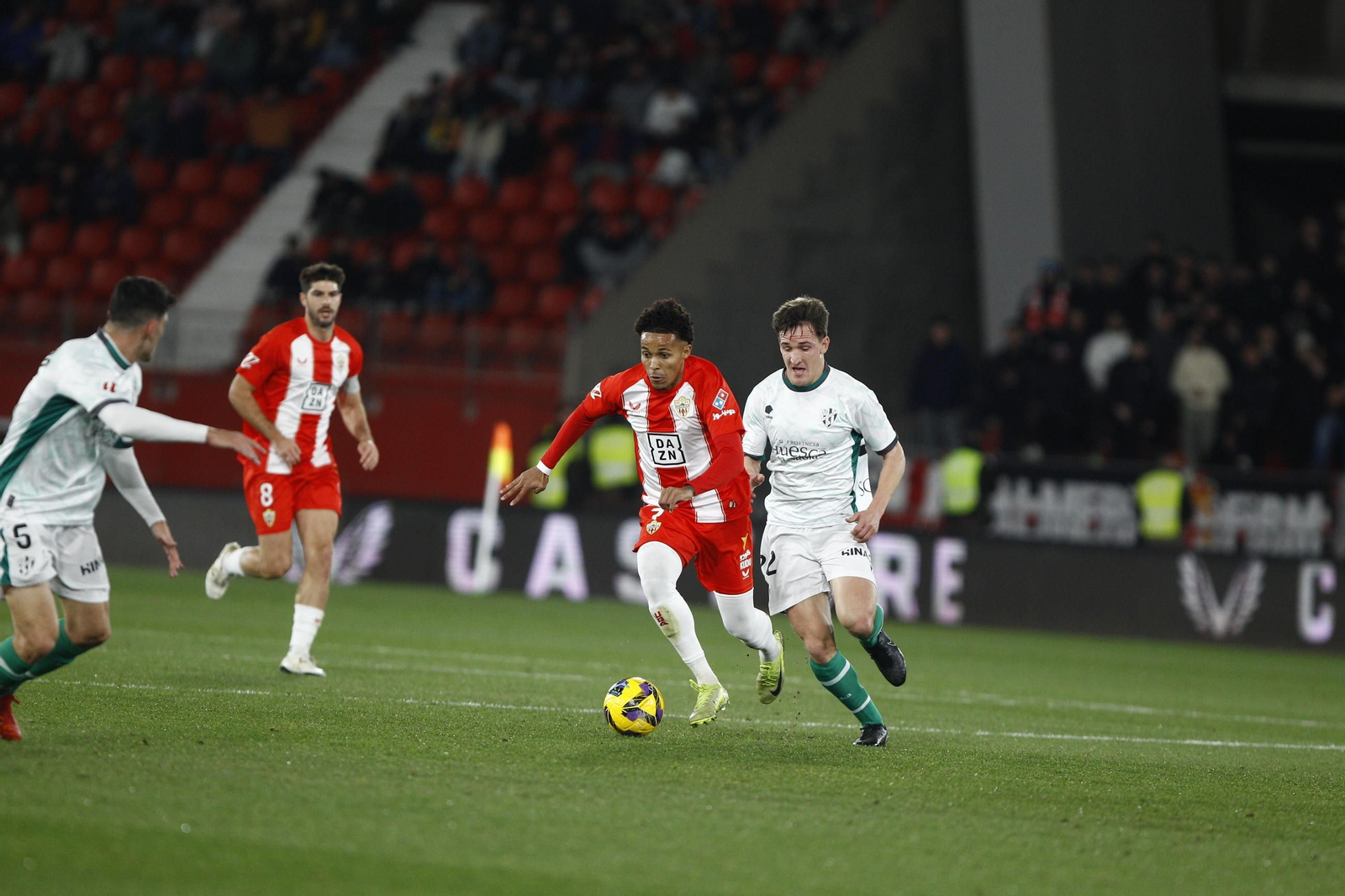 Las imágenes del partido U.D. Almería-S.D. Huesca