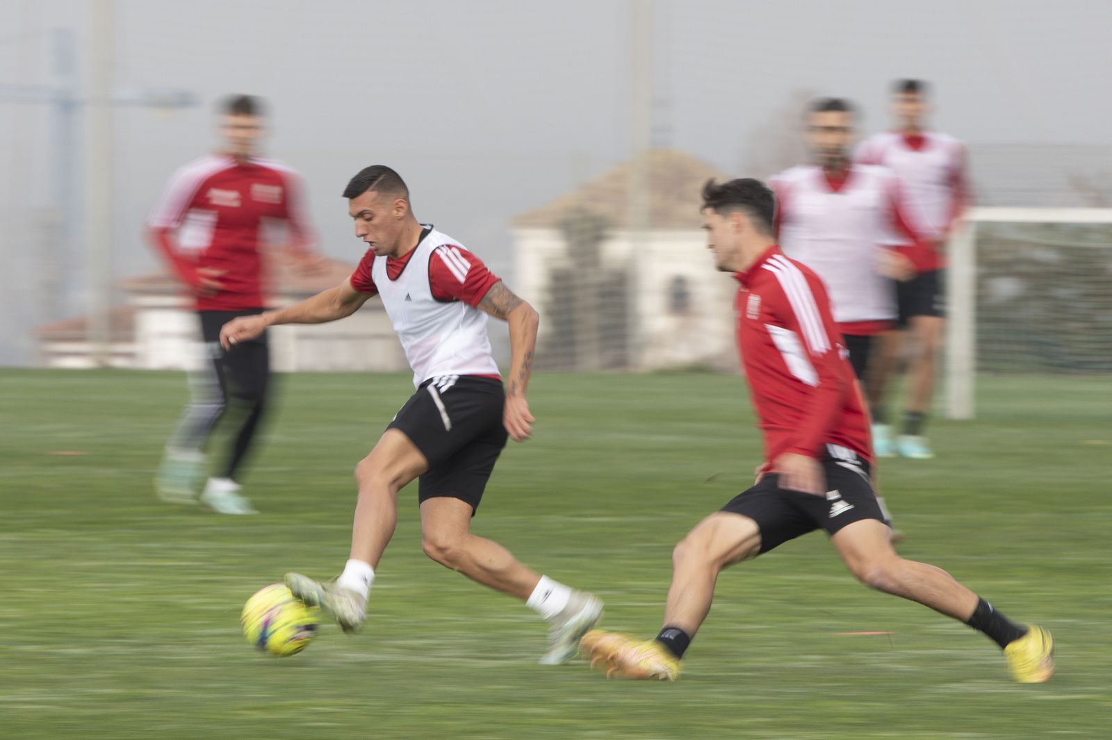 El entrenamiento del Granada CF en imágenes