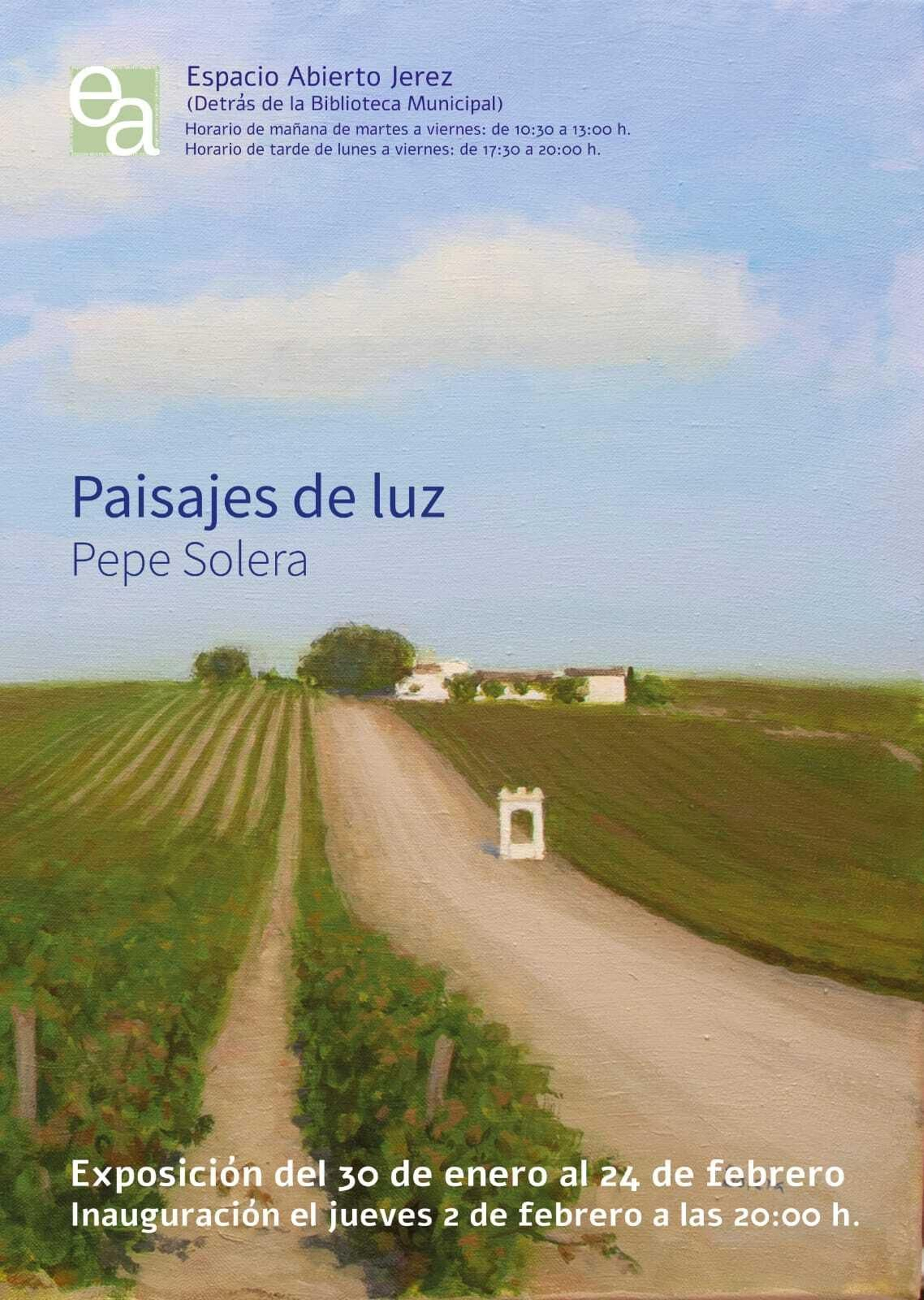 Cartel de la muestra.