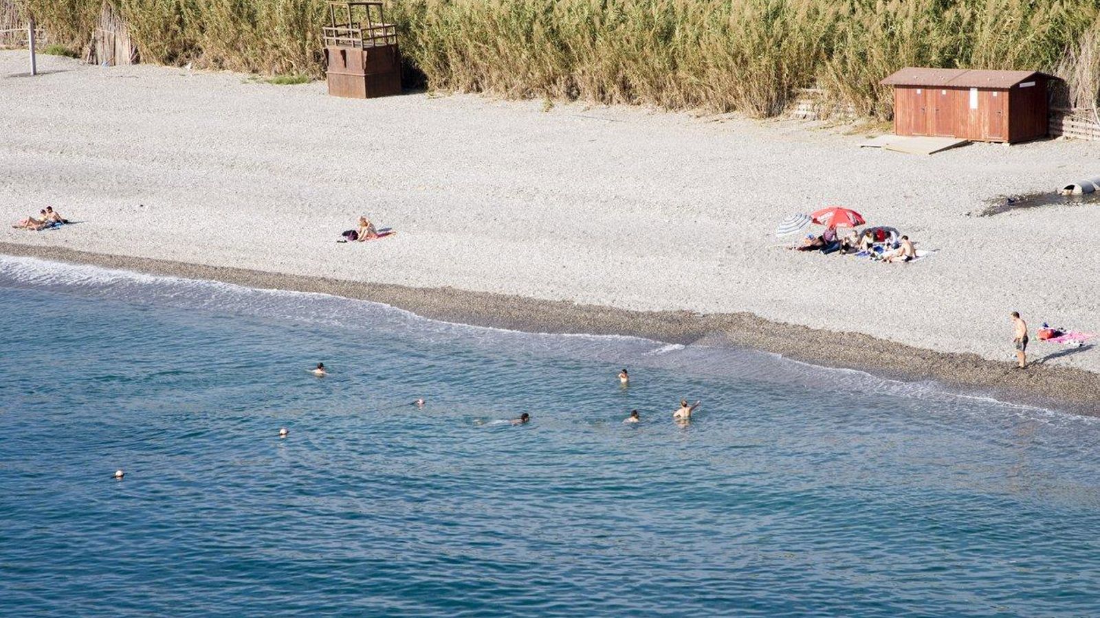 Playa de La Guardia.