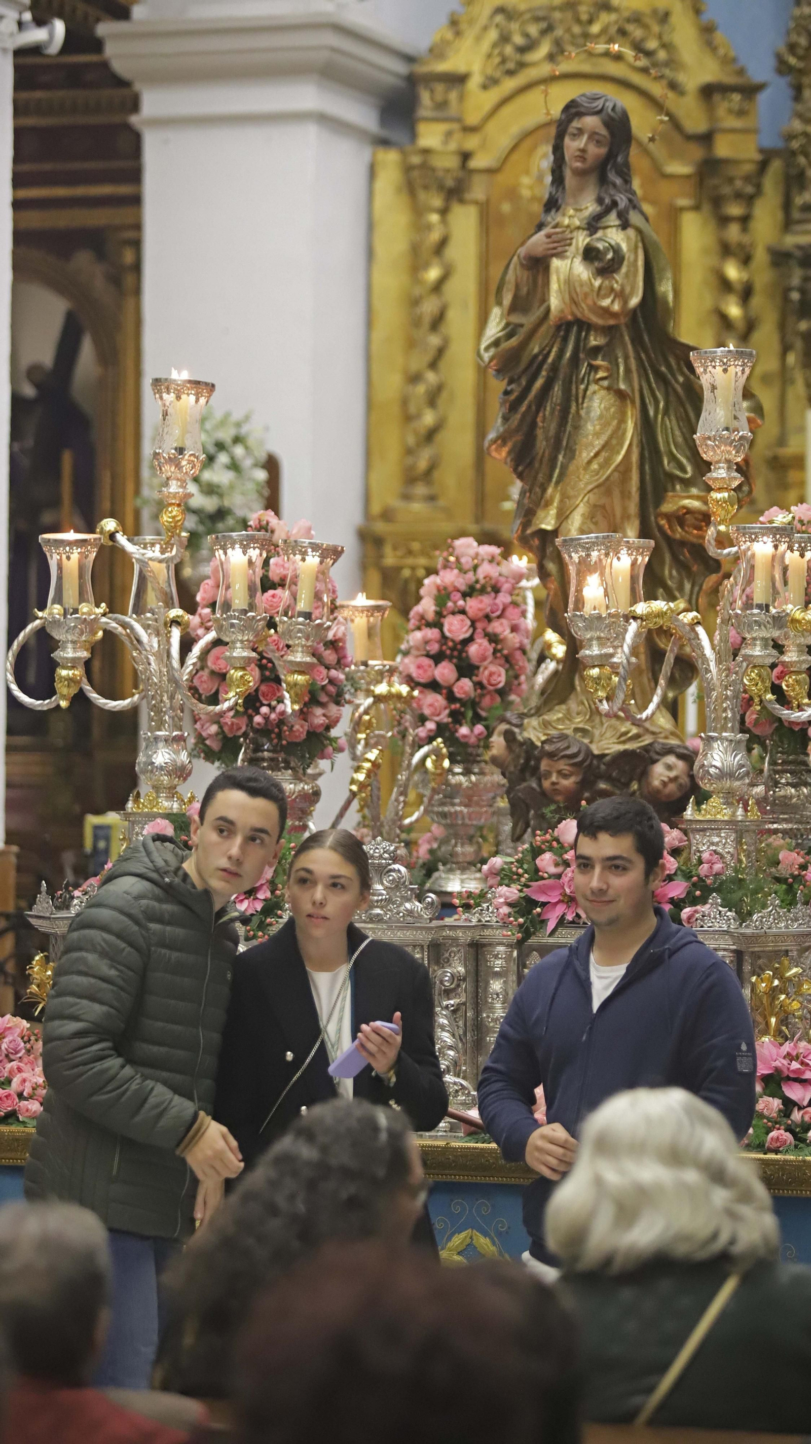 Fotos de la veneración de la Inmaculada Concepción en La Línea
