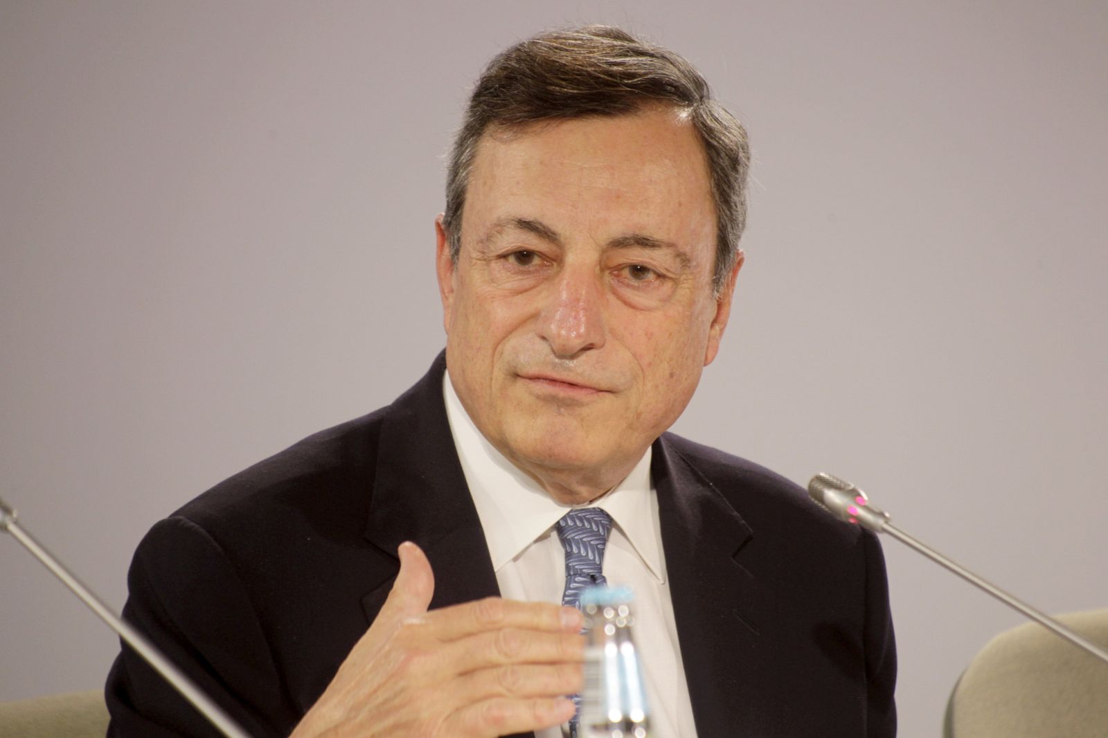 Mario Draghi, presidente del BCE