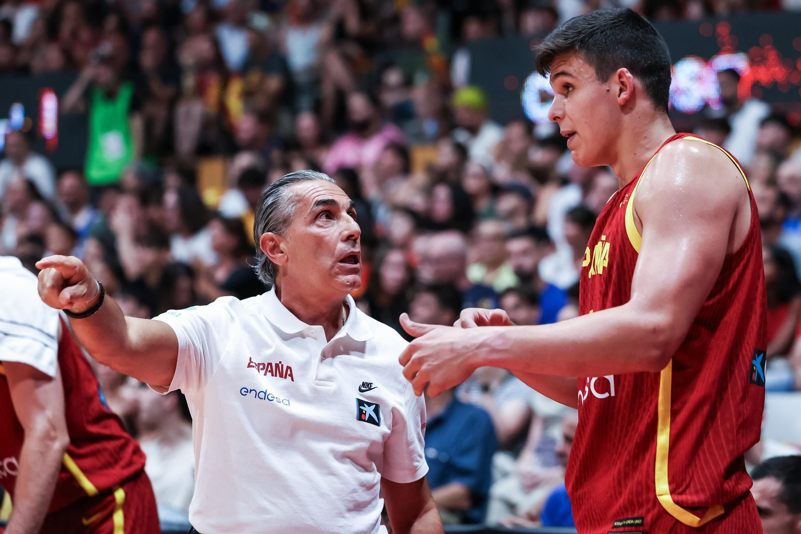 Las fotos del España - Francia de baloncesto