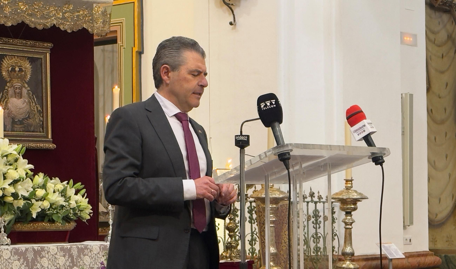 Las imágenes del pregón de la Juventud de Córdoba a cargo de Rafael Medina