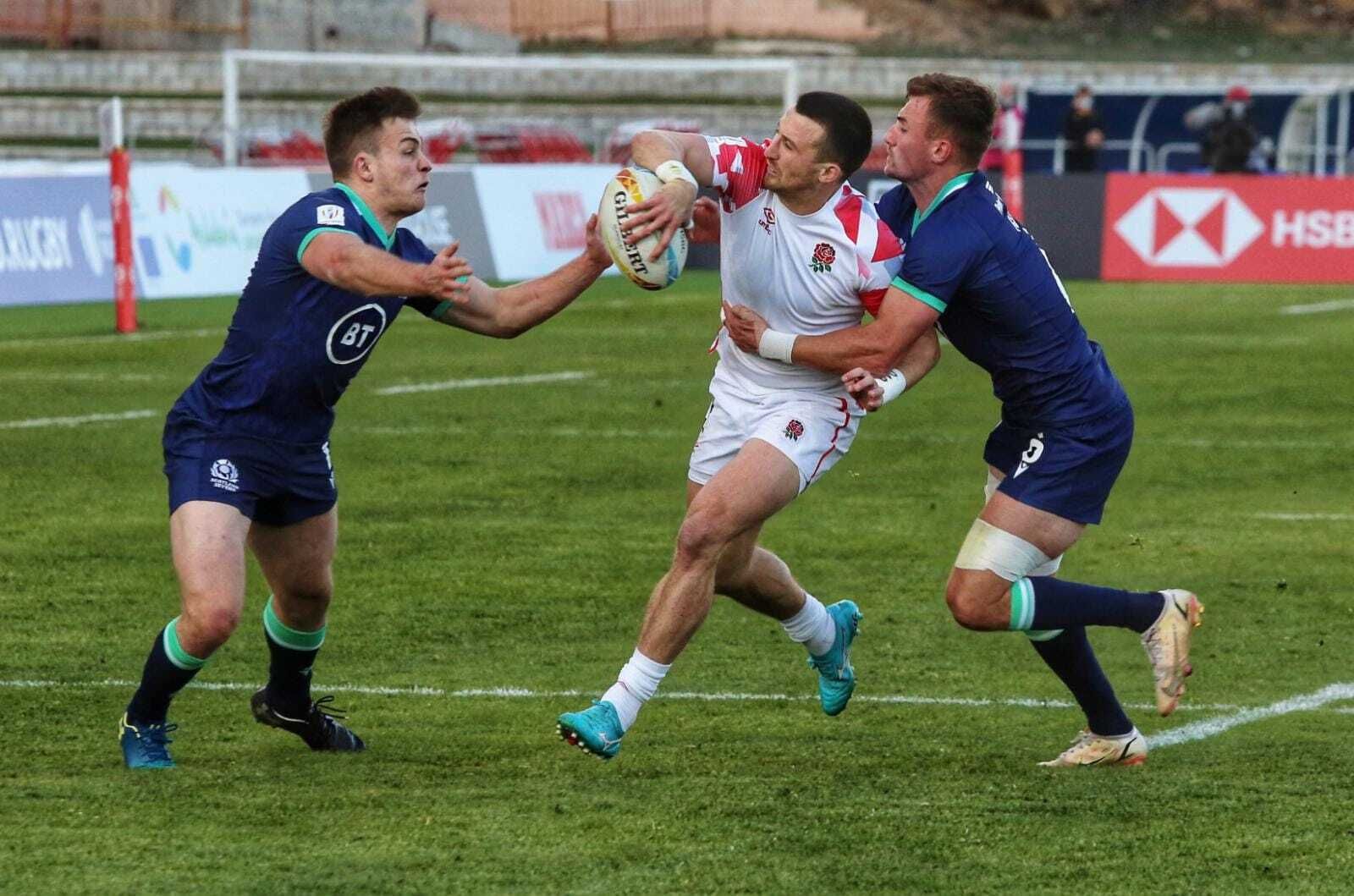 El primer día de las HSBC World Rugby Sevens Series, en fotos