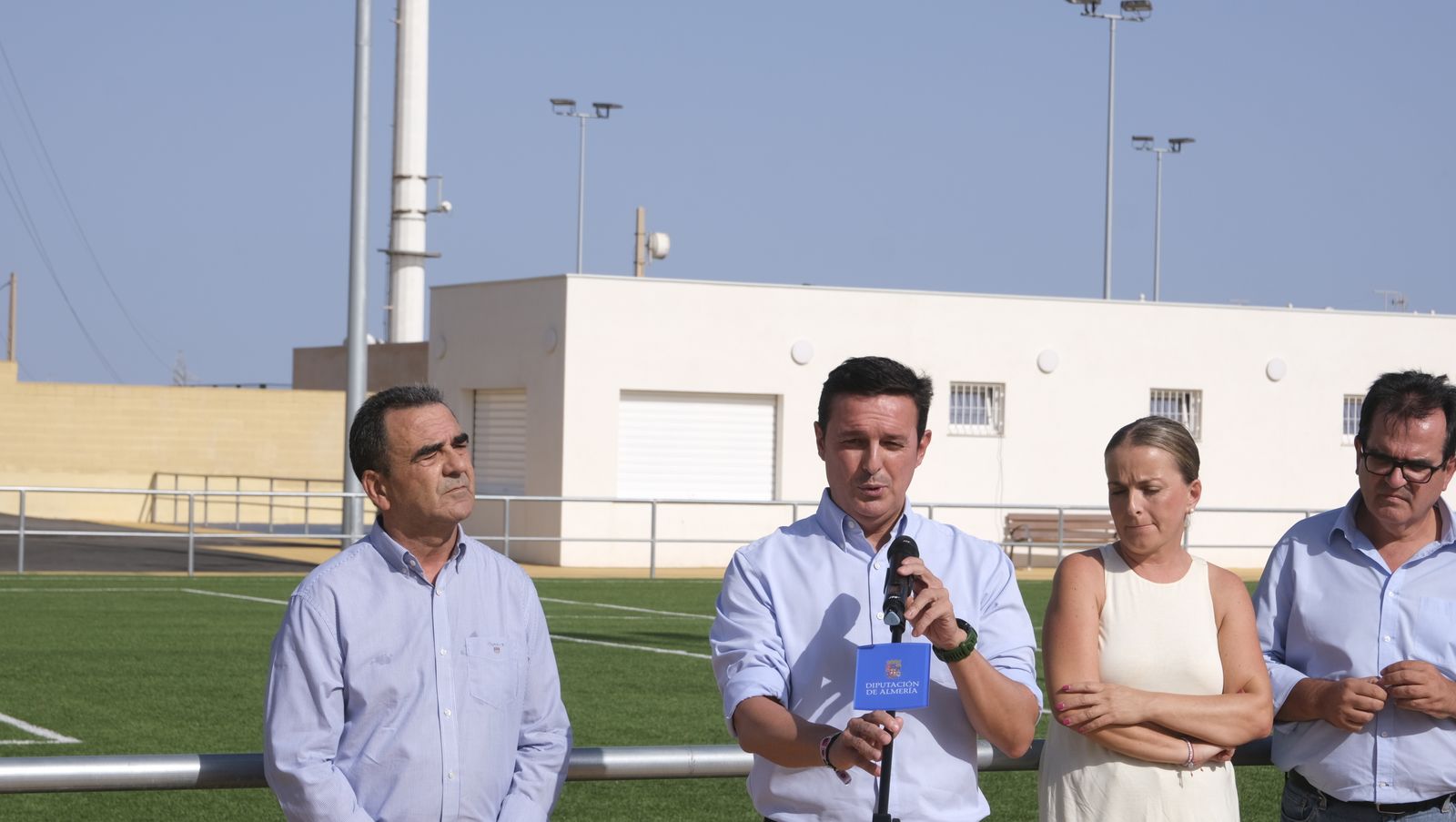 Imágenes de la inauguración de las nuevas instalaciones deportivas de la Venta del Viso (La Mojonera)
