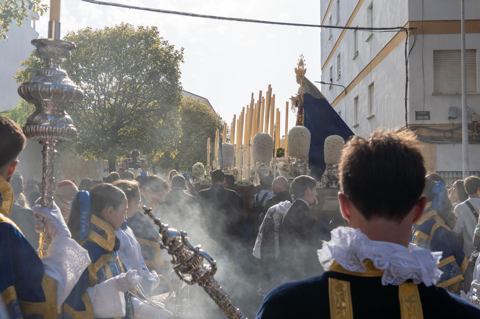 Imágenes de la procesión de la Virgen del Prado