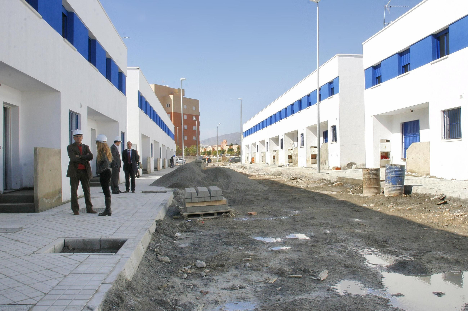 Imagen de archivo de las VPO que la Junta construyó en El Puche.