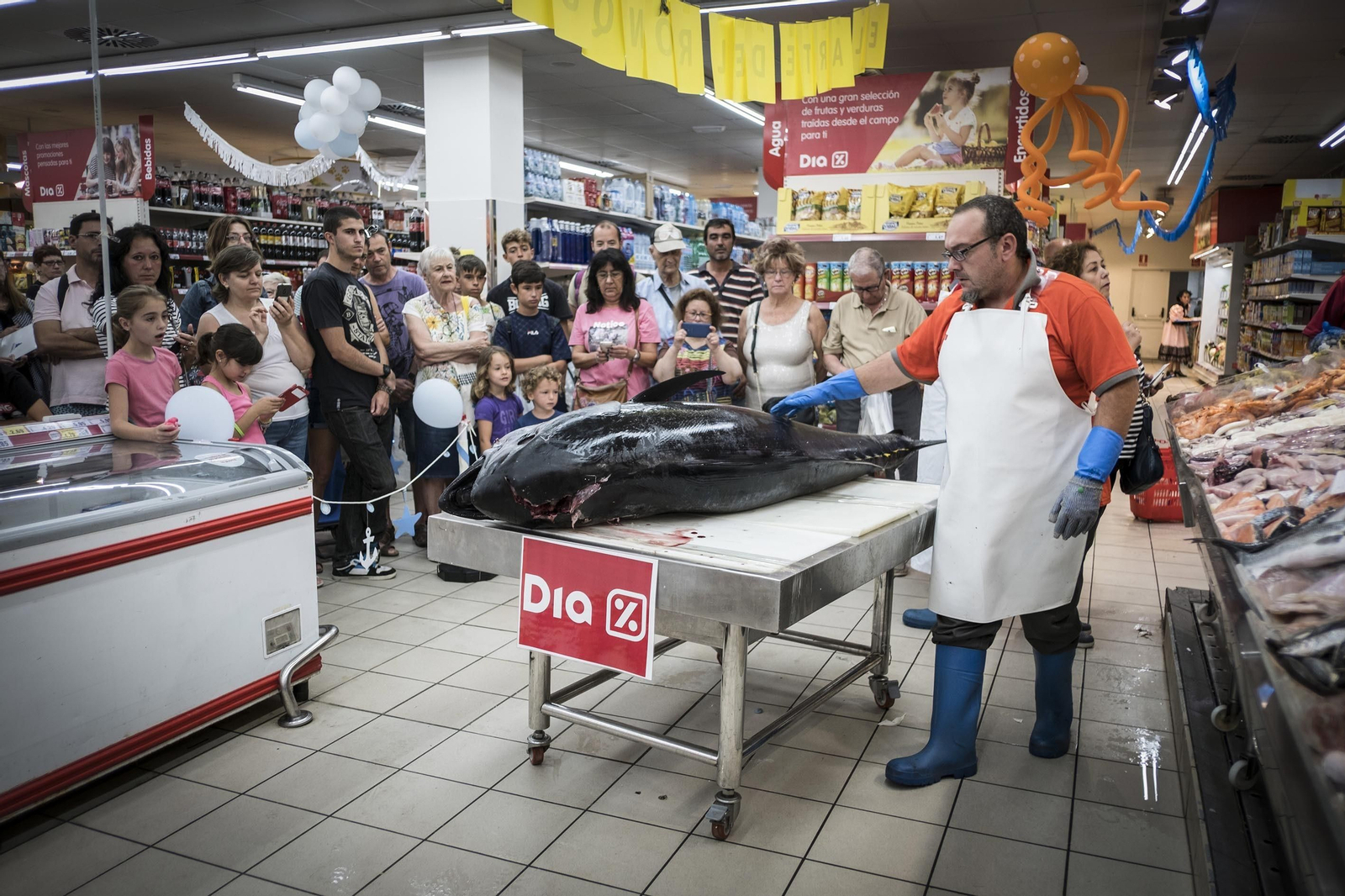 Imágenes del ronqueo en el Maxi Día del Estadio
