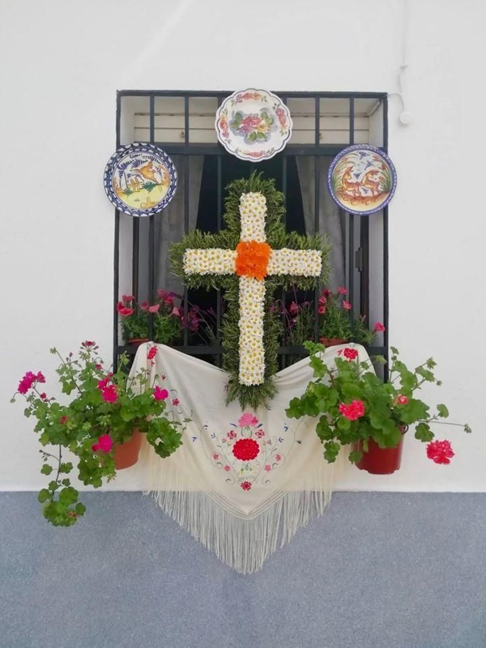 Fotografías de las Cruces de Mayo de Cardeña