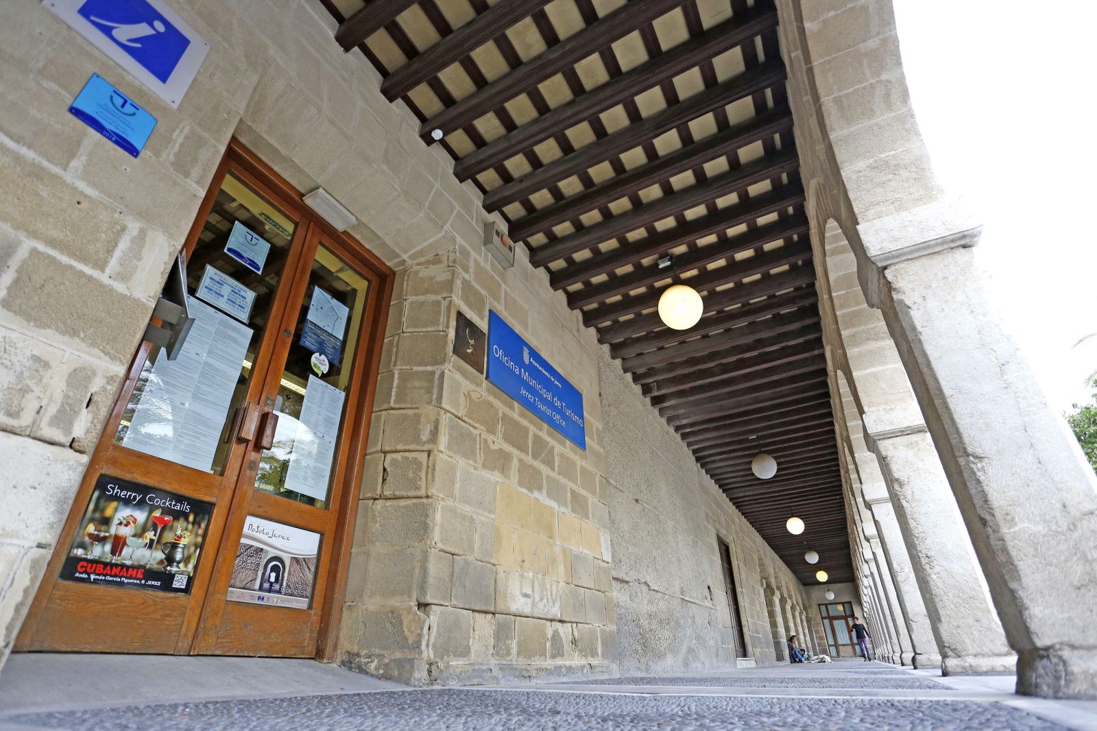 Exterior de la Oficina Municipal de Turismo.