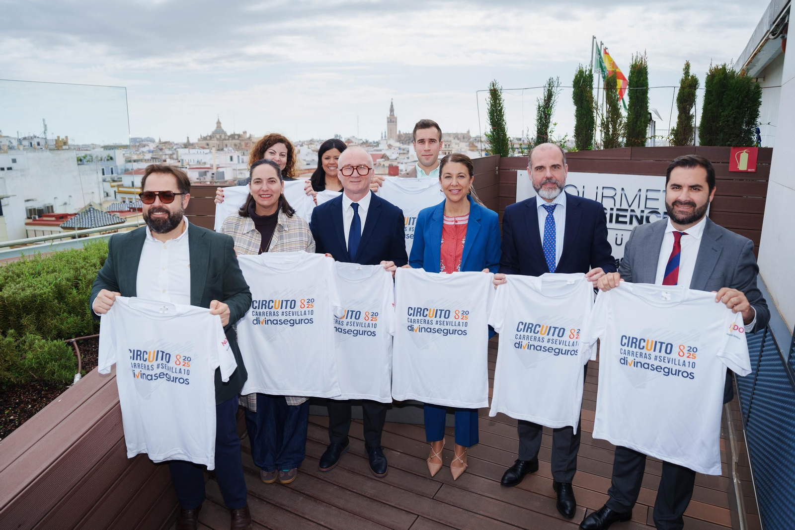 Presentación del Circuito de Carreras Divina Pastora del Ayuntamiento de Sevilla.