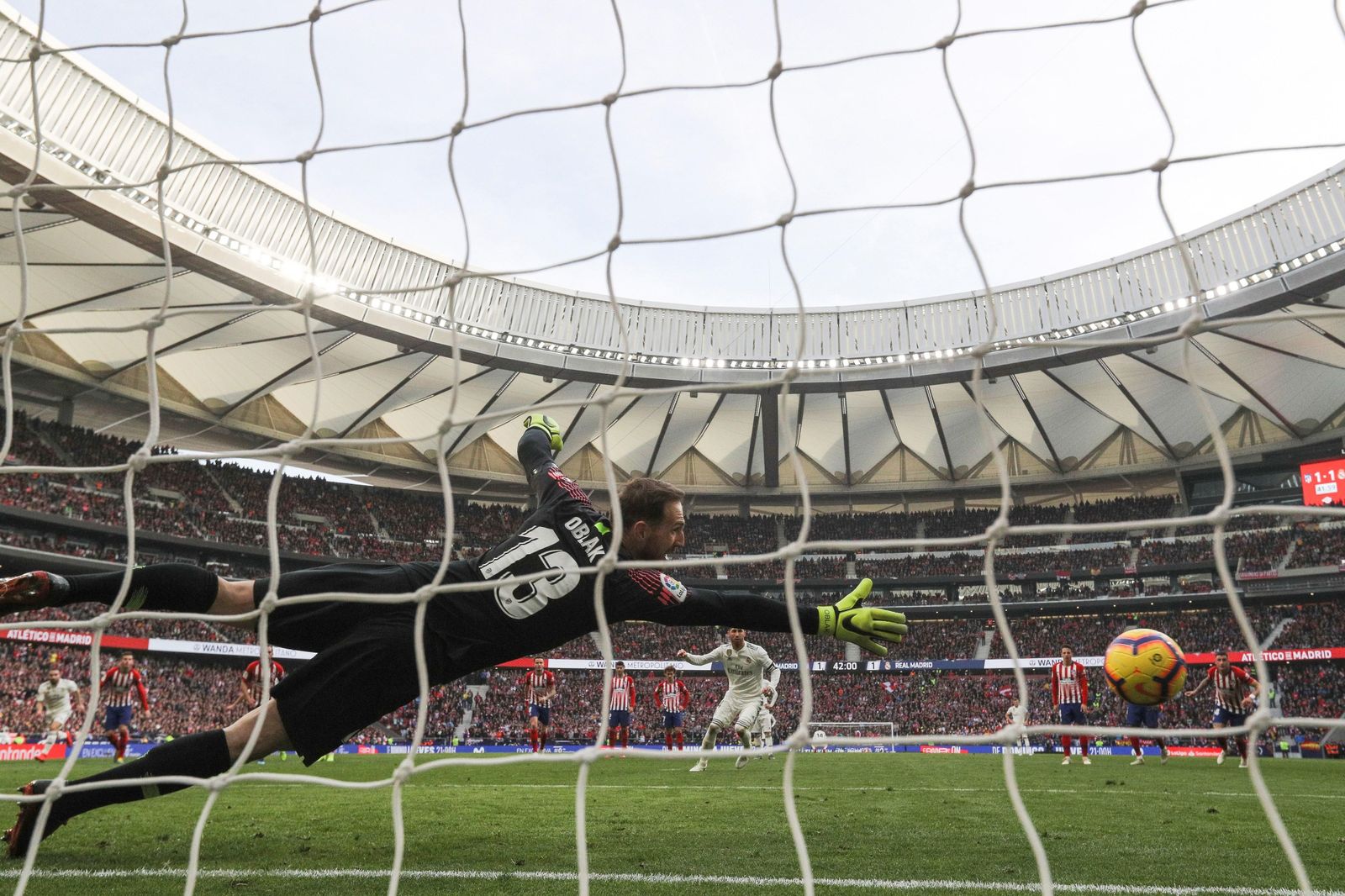 Las imágenes del Atlético de Madrid-Real Madrid