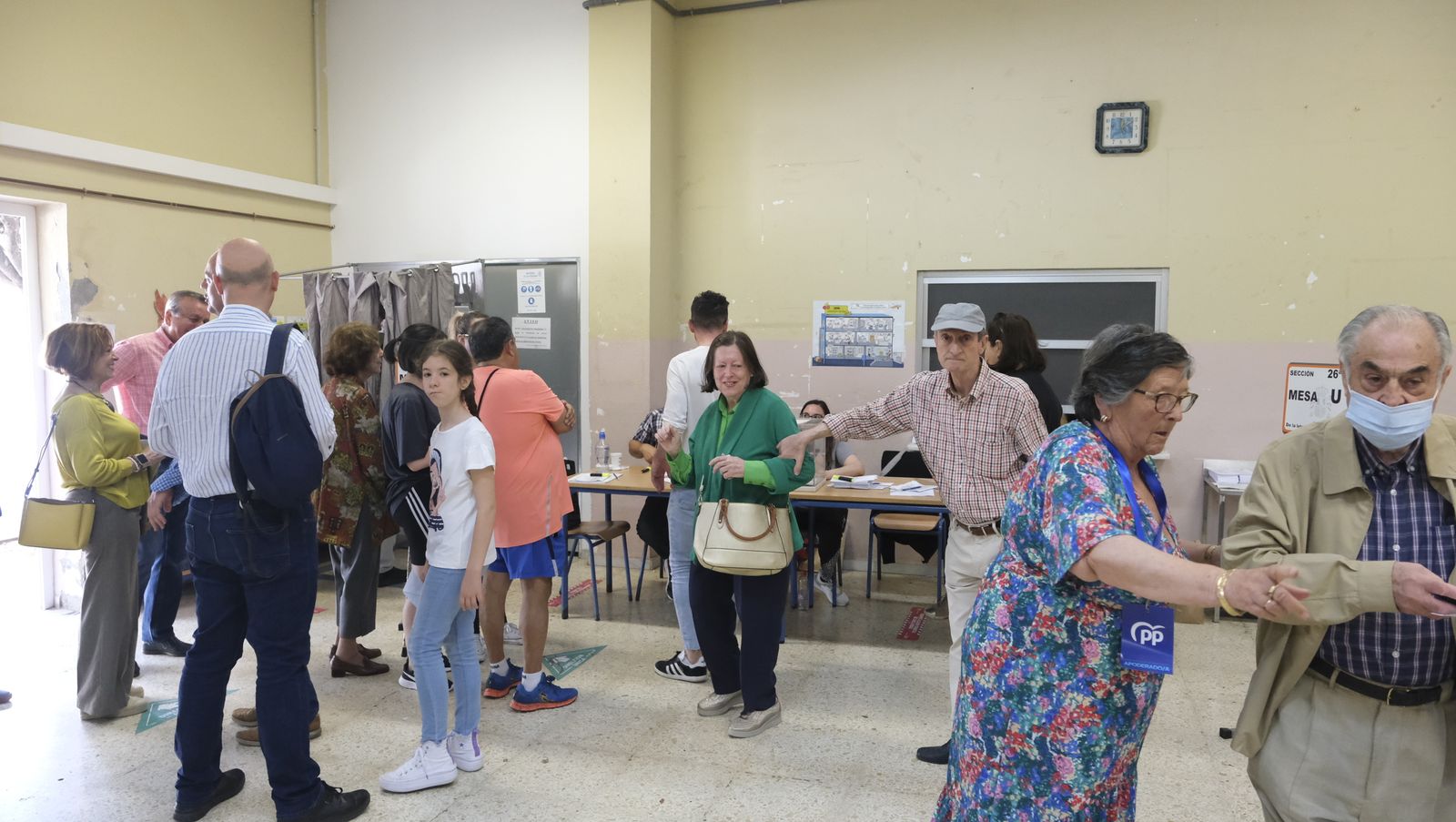 Imágenes de las votaciones en las Elecciones Municipales 2023, en Almería capital