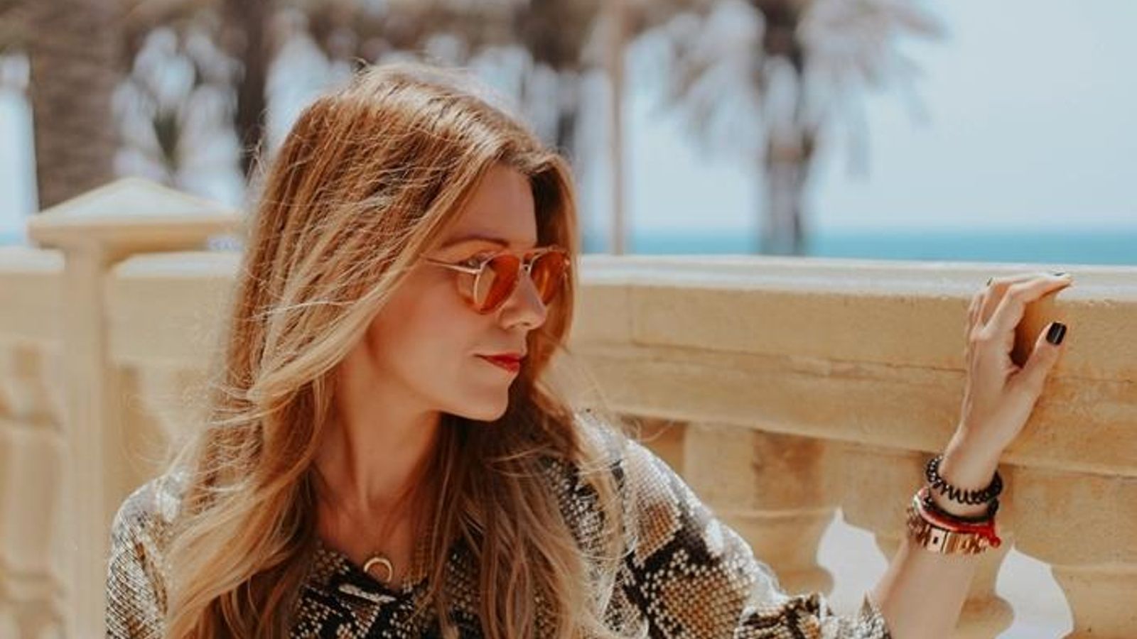 Nuria, en una de sus fotografías publicadas en su blog.