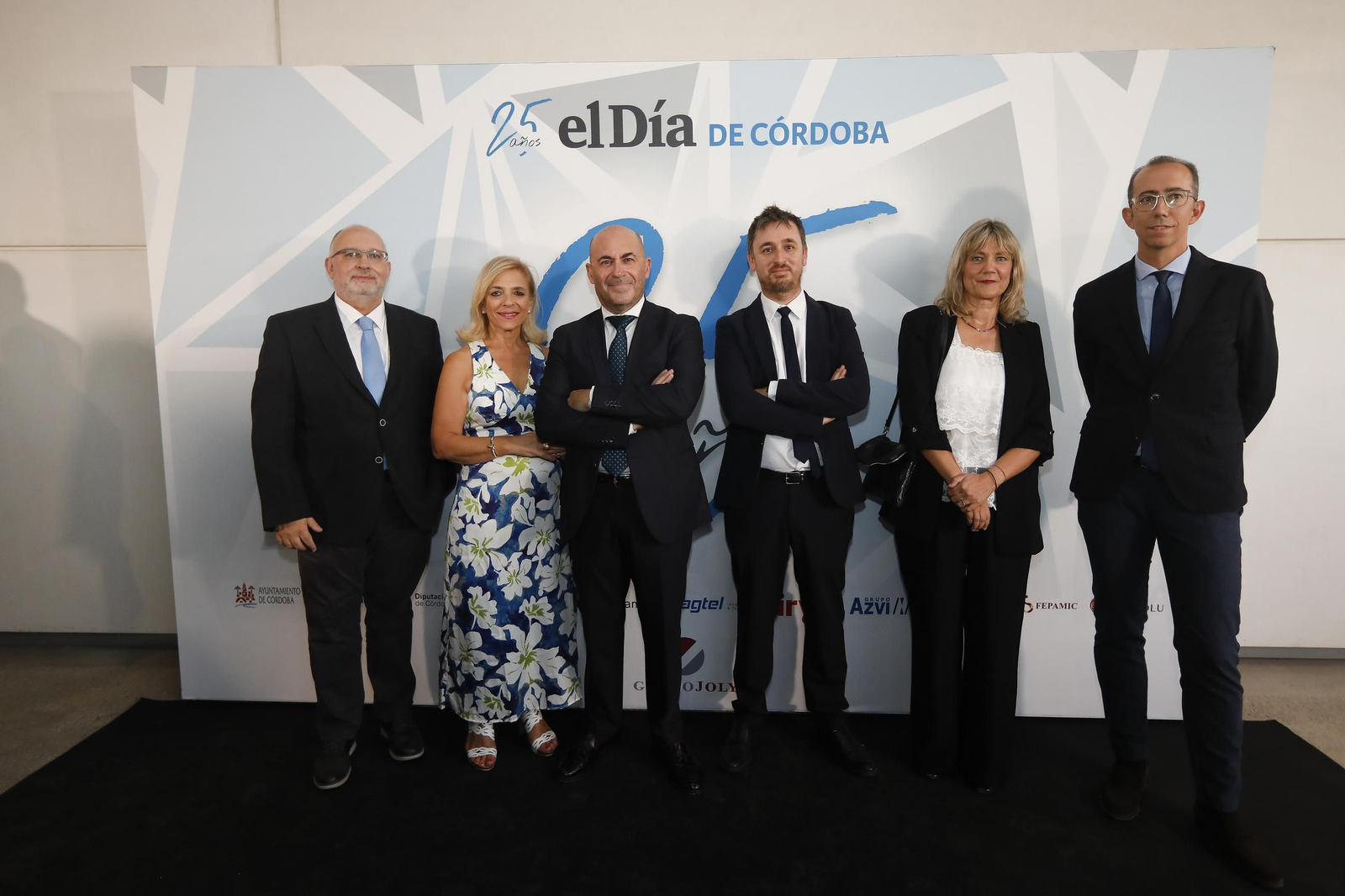 Javier López de Pablo, Inmaculada, José Manuel Martín, Javier Lozano, Nuria López y José María Martín.