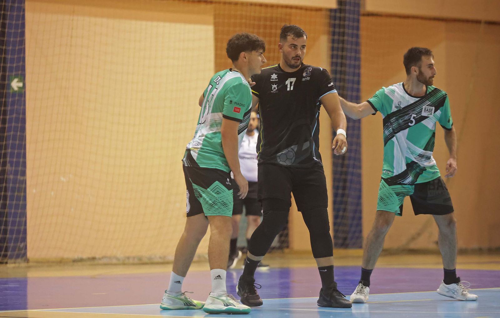 Las mejores fotos del Balomano Algeciras - Madrid Base Villaverde