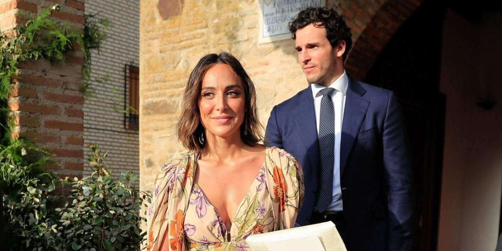 Tamara Falcó e Iñigo Onieva, en la boda de unos amigos hace unos meses.