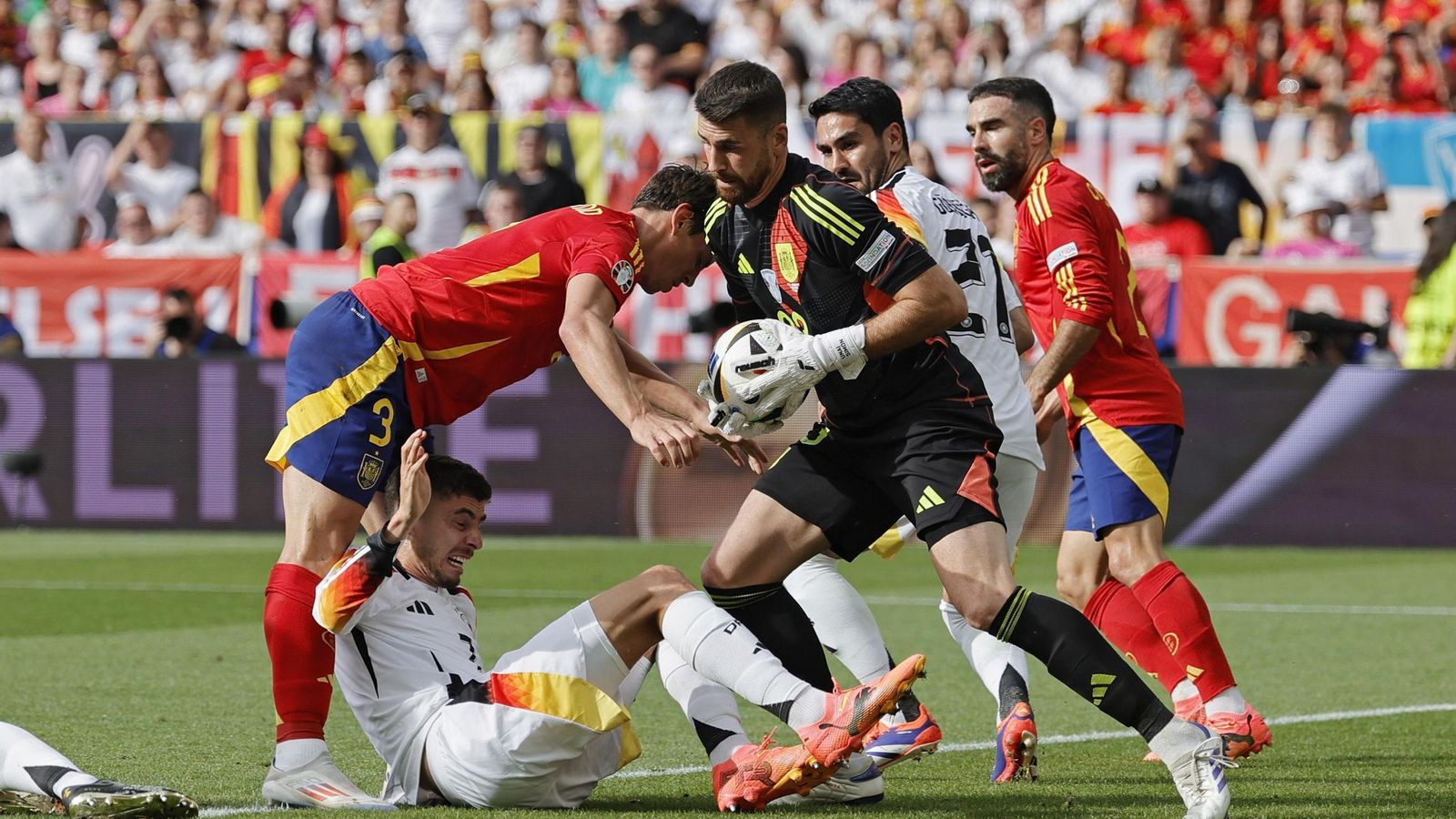 Las mejores fotos del España - Alemania