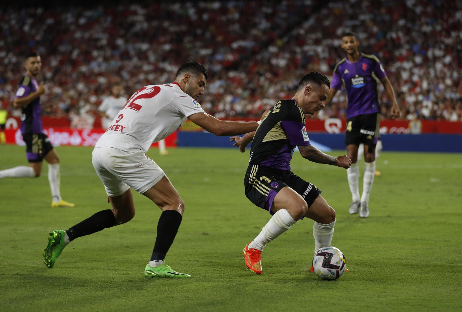 Las imágenes del Sevilla-Valladolid