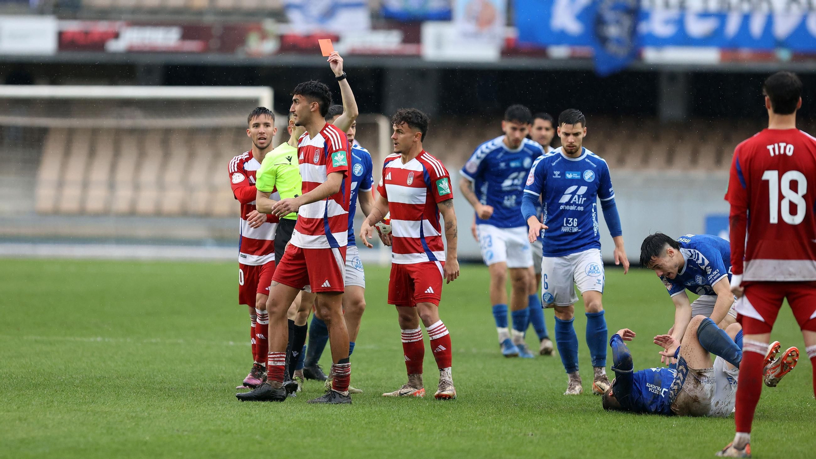 Imágenes del Xerez DFC contra el Recreativo Granada