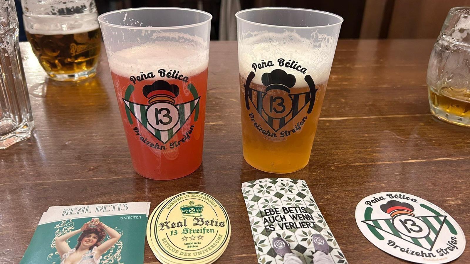 Material de la Peña Bética 13 Streifen