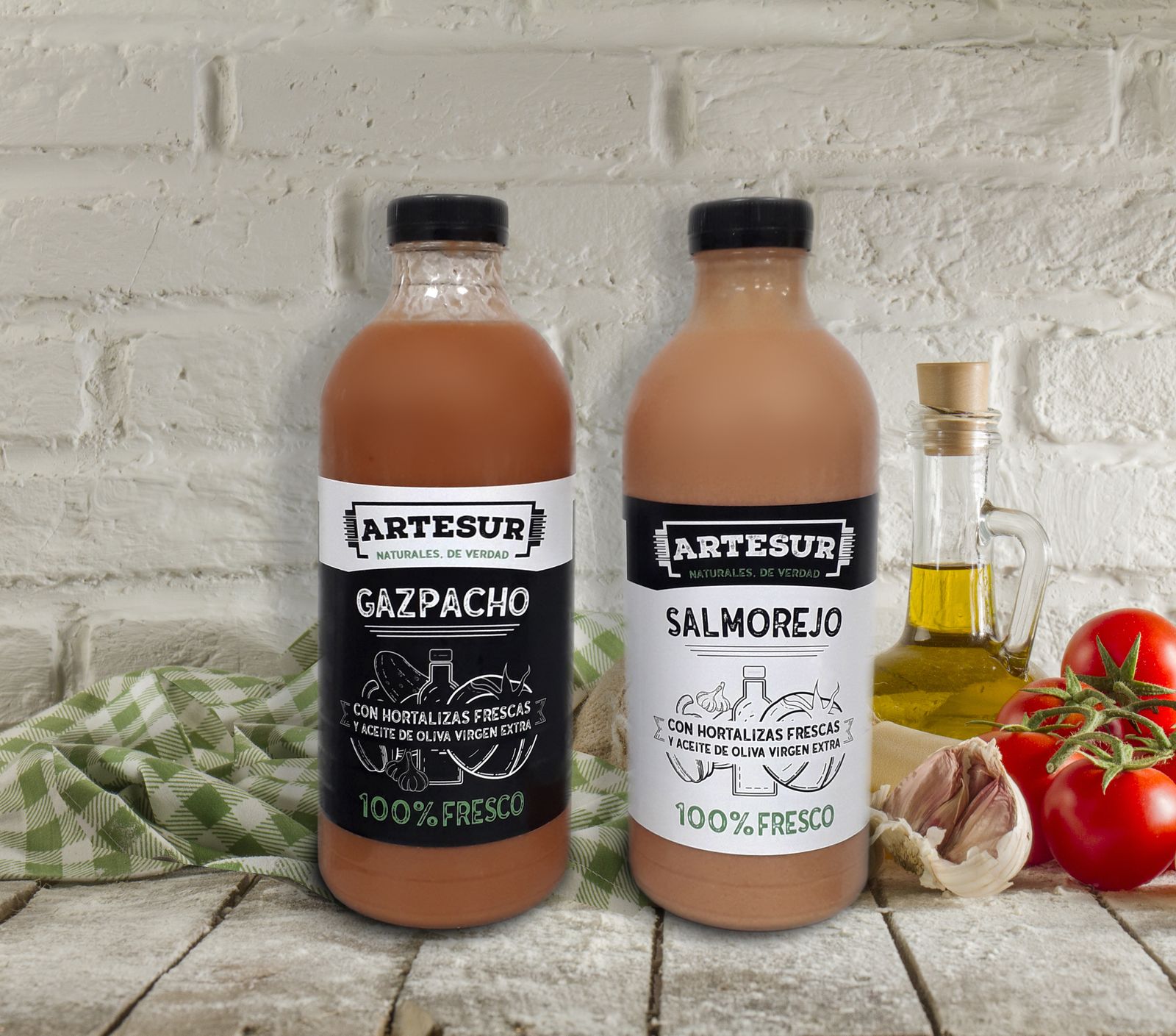 La aceitera sevillana Migasa se lanza al mercado del gazpacho y el salmorejo fresco