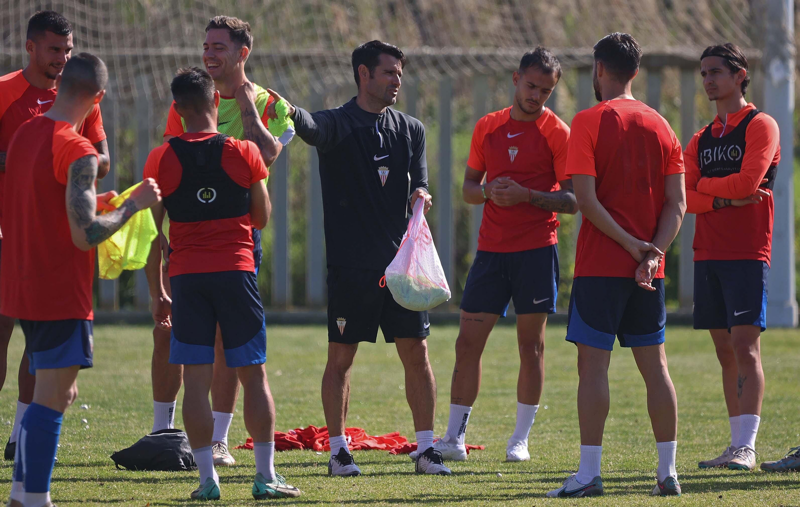 Imágenes del entrenamiento del Algeciras CF