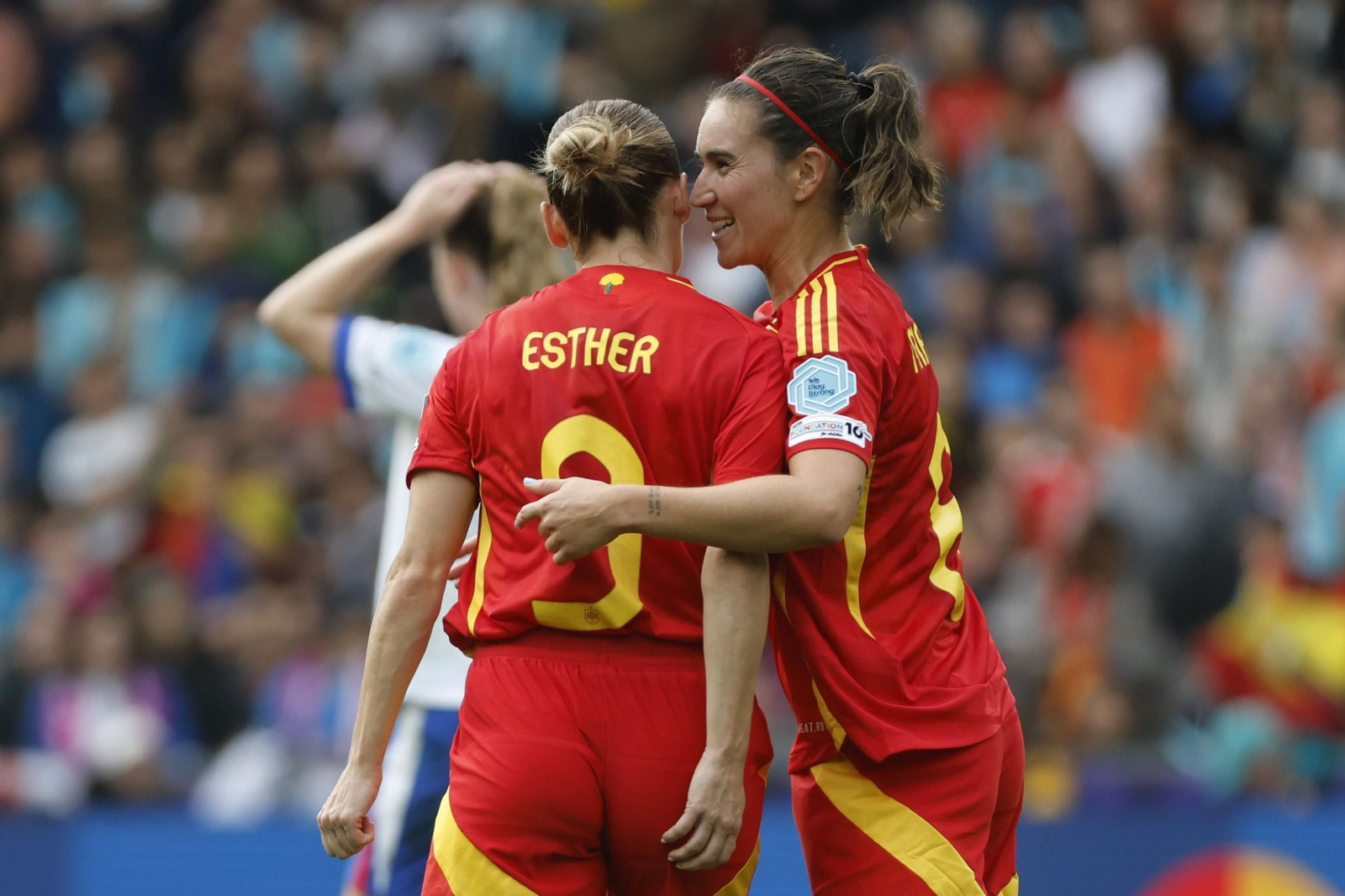 Las mejores imágenes de la final España - Inglaterra de la Eurocopa femenina