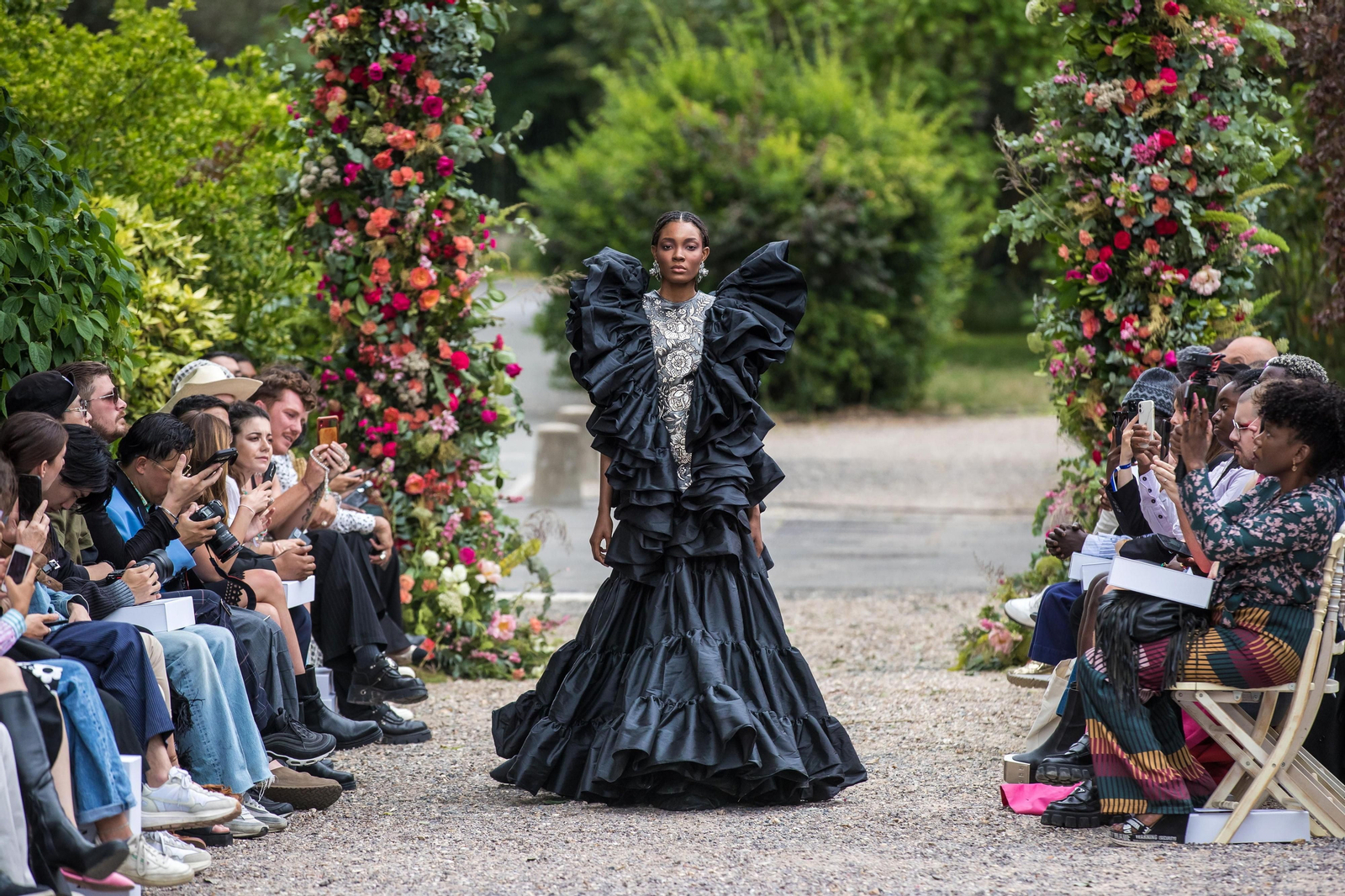 El desfile de Juana Martín en París, en imágenes