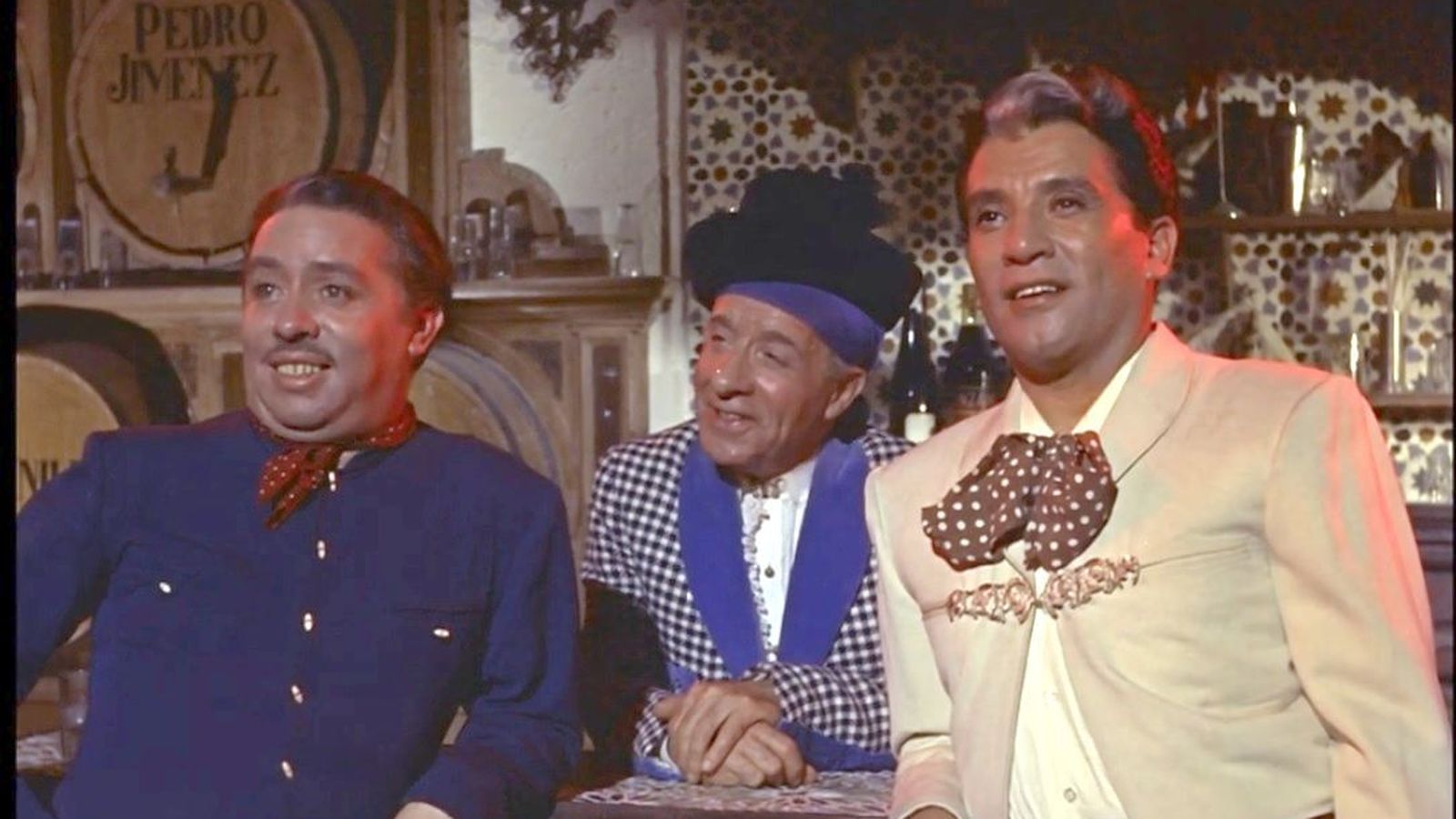 El vino Pedro Jiménez en Échame la culpa.