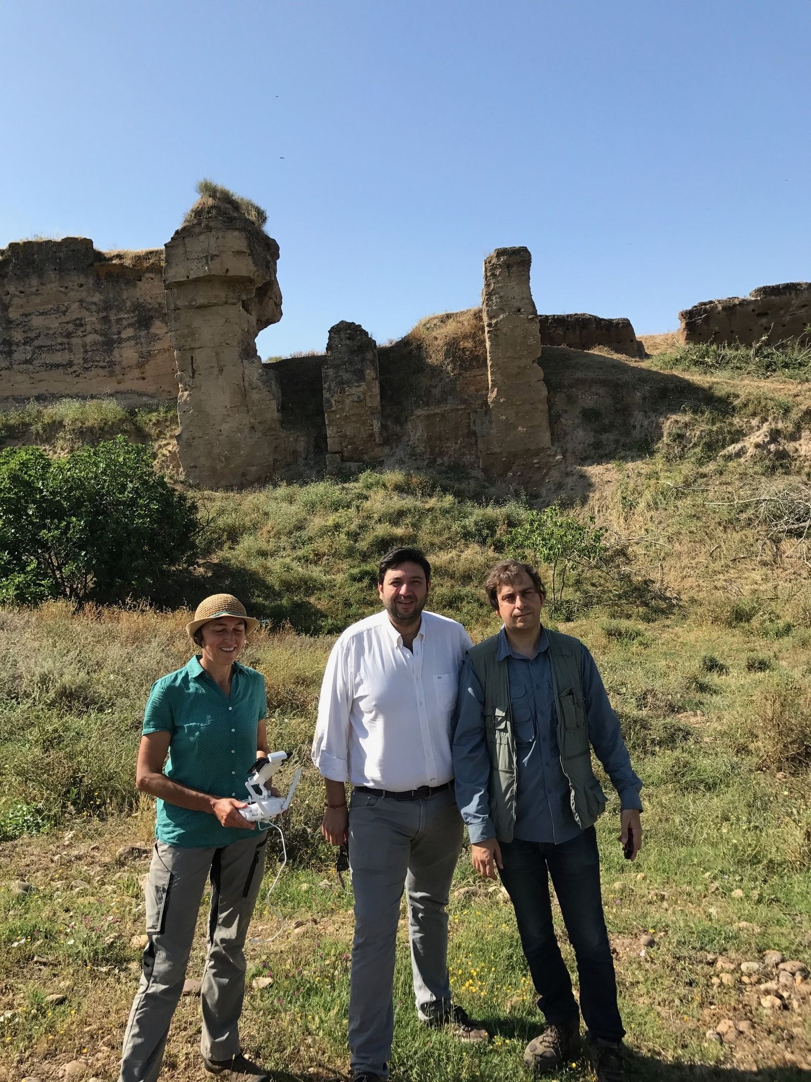 Los responsables de la investigación.