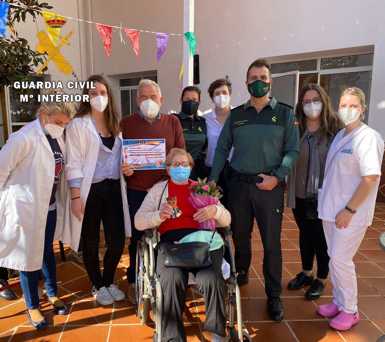 Entrega del reconocimiento en Fuente Palmera.