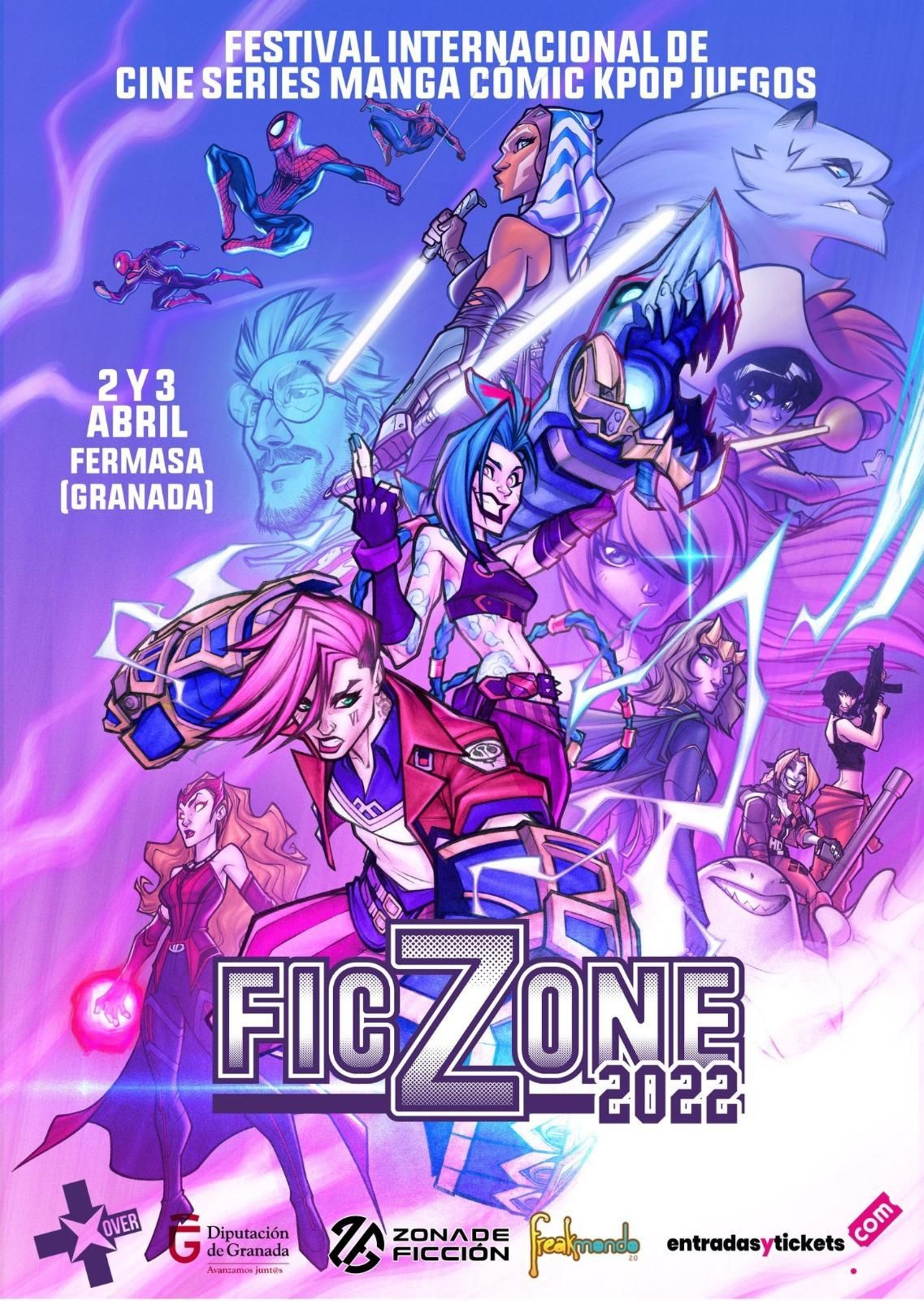 Arcane protagoniza el cartel oficial de Ficzone 2022
