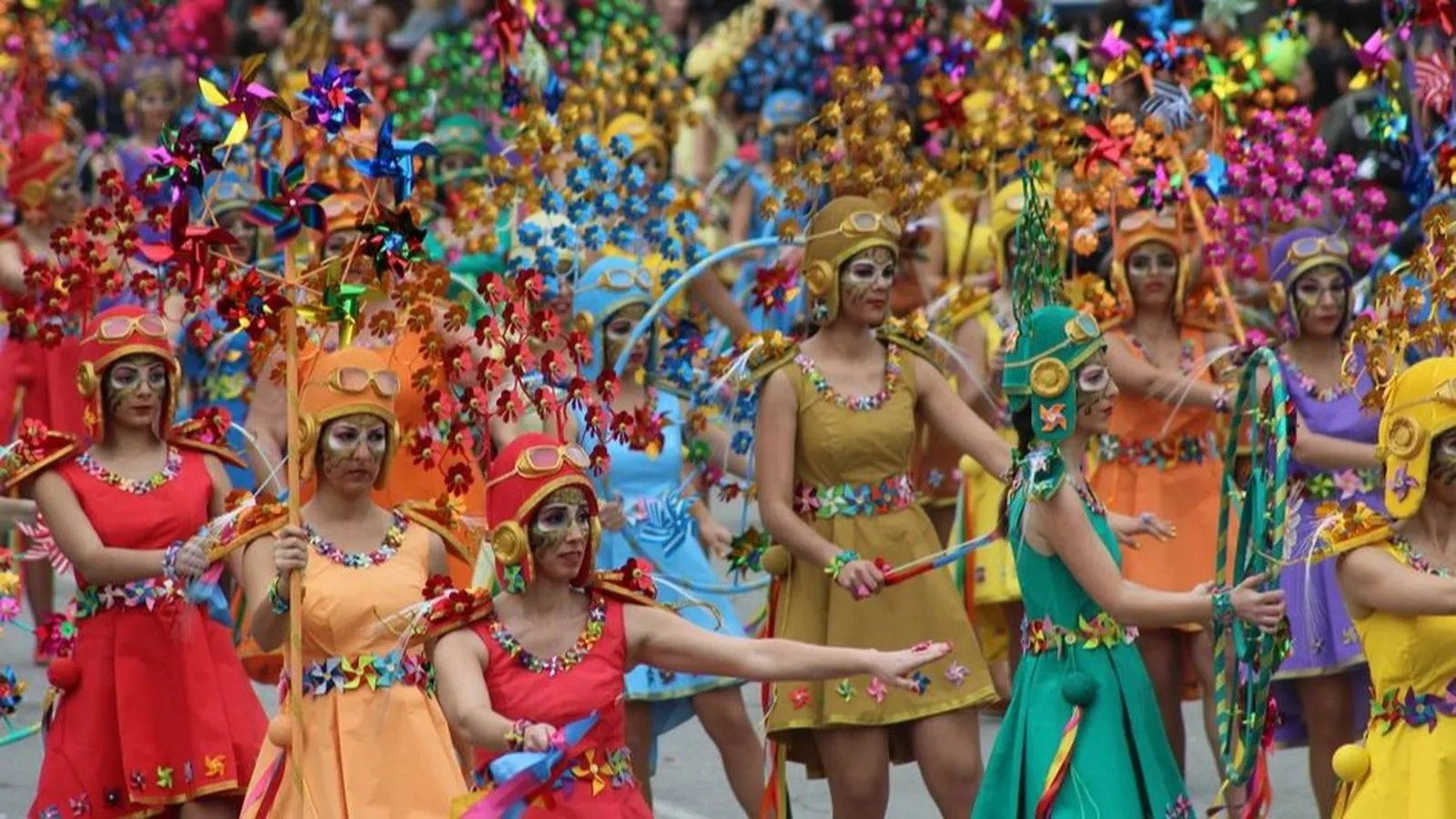Cabalgata de Carnaval de Chipiona (Cádiz).