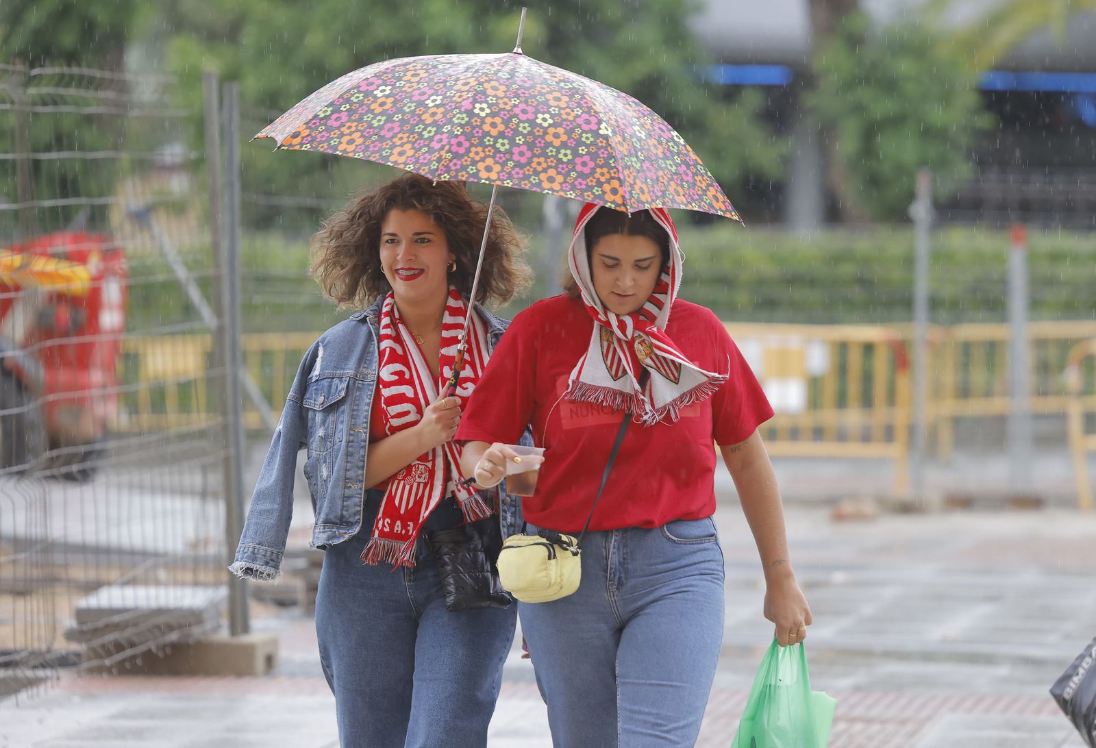 las imágenes de la lluvia en Sevilla
