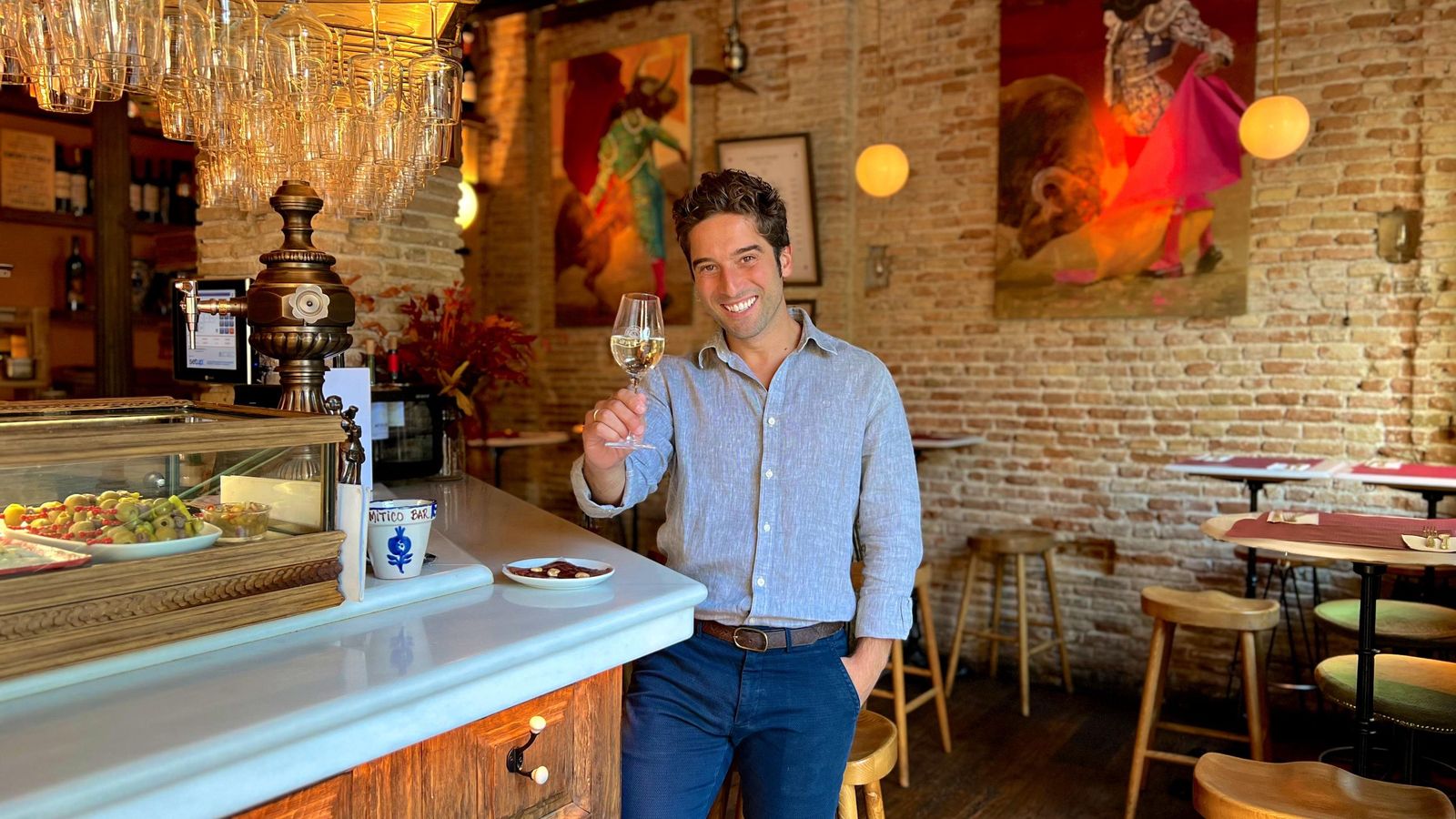 Borja Olmedo, creador de Mítico Bar.