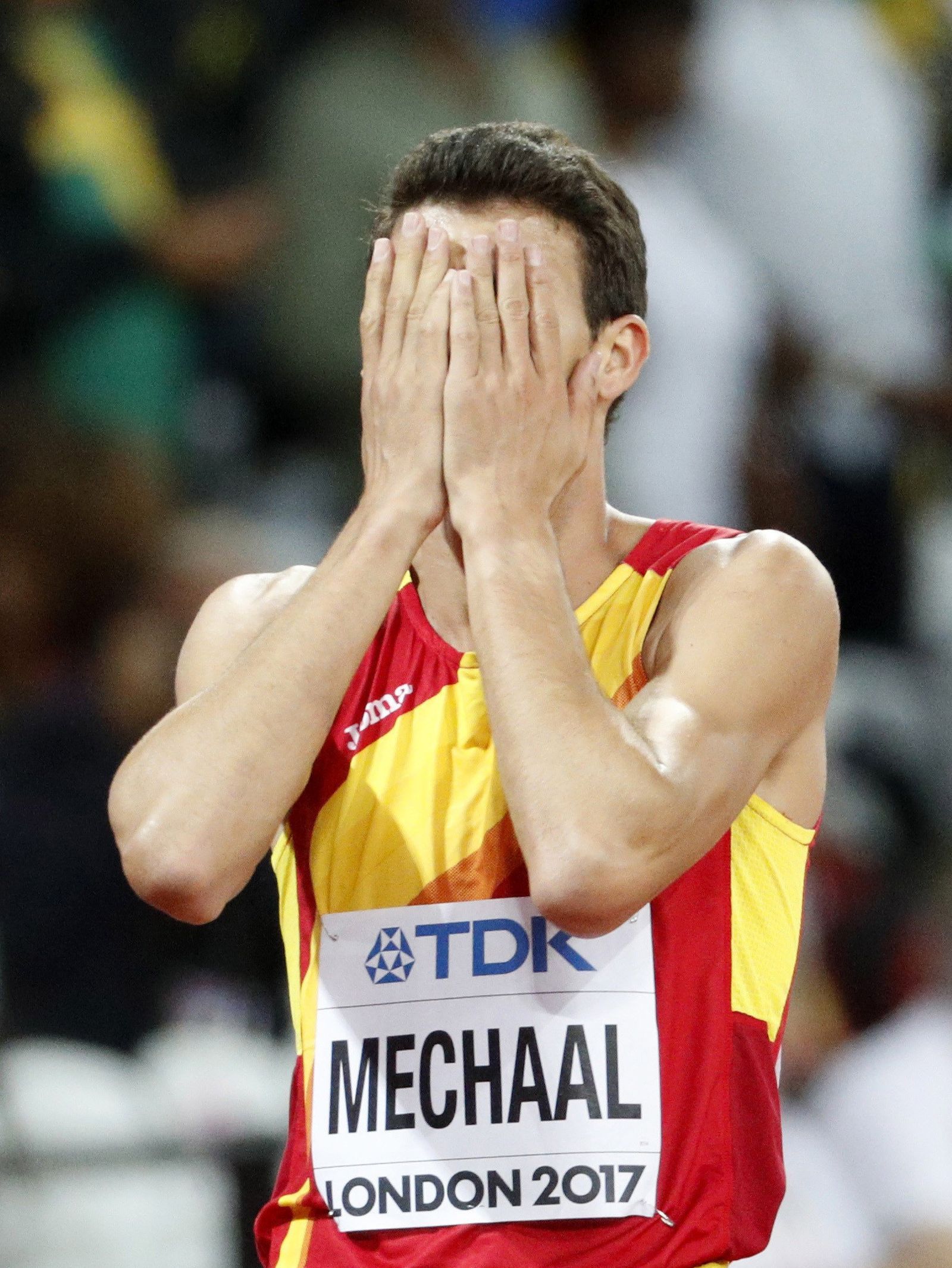 Mechaal se lamenta tras quedarse a las puertas del bronce.
