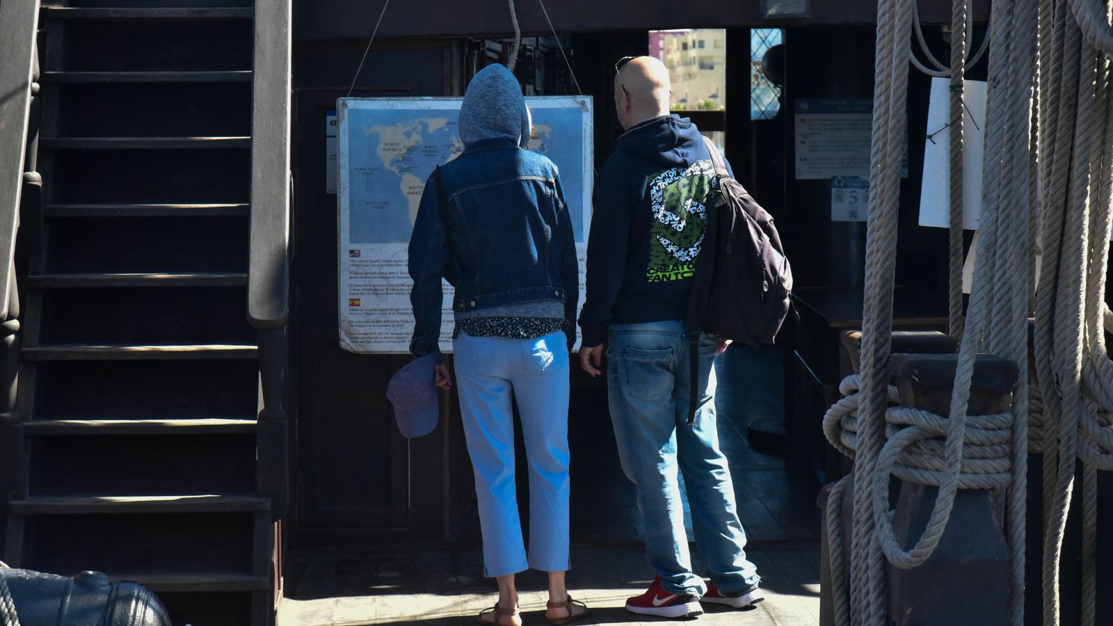 Las fotos del Galeón Andalucía en el Puerto de la Alcaidesa
