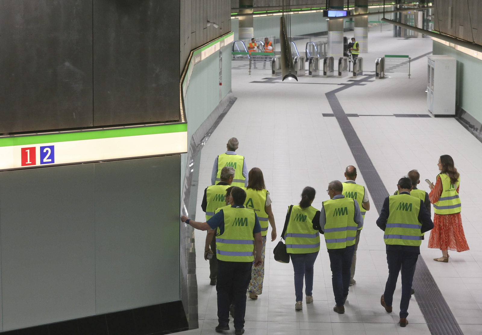 El Metro al Centro de Málaga: fotos de las estaciones Atarazanas y Guadalmedina El Metro al Centro de Málaga: fotos de las estaciones Atarazanas y Guadalmedina